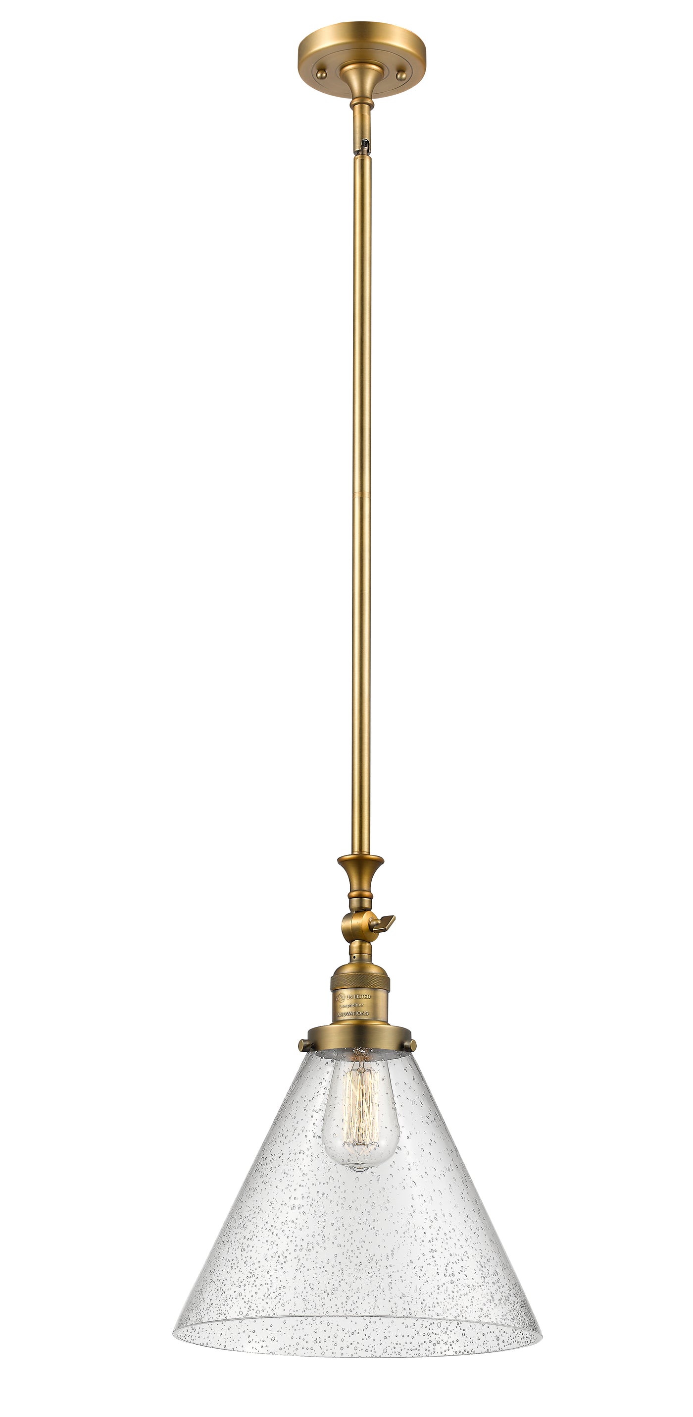 Franklin Restoration Mini Pendant Antique Brass