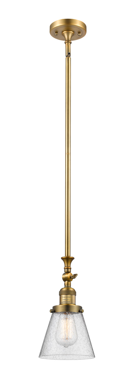 Franklin Restoration Mini Pendant Cast Brass