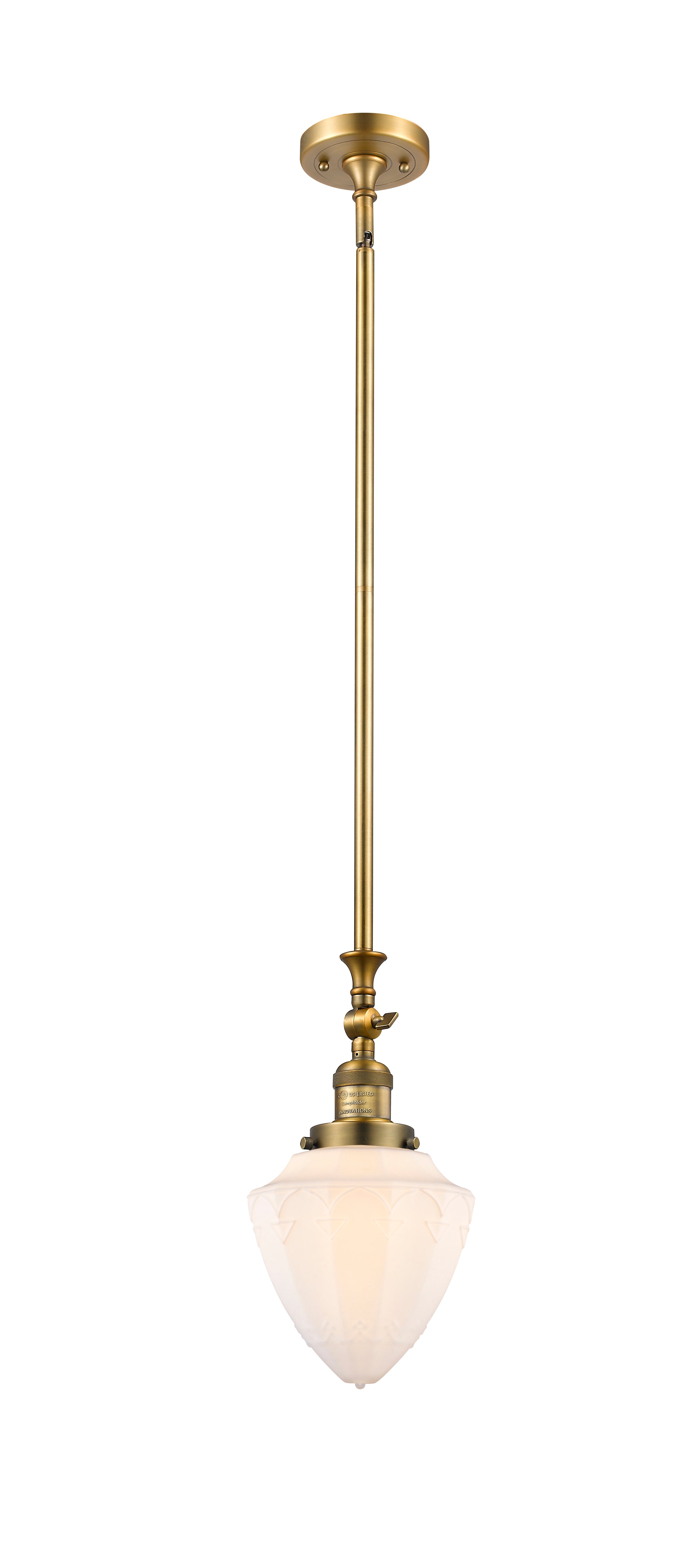 Franklin Restoration Mini Pendant Cast Brass