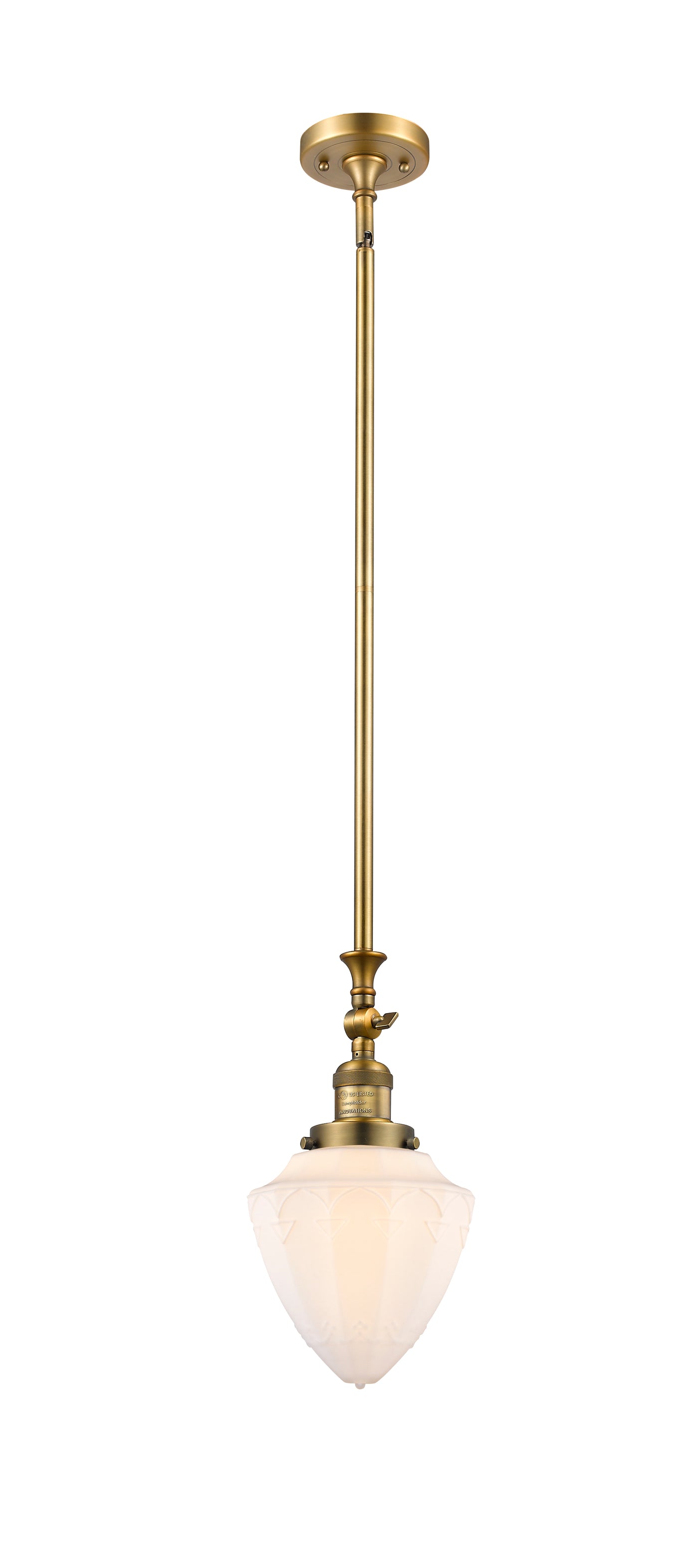 Franklin Restoration Mini Pendant Antique Brass