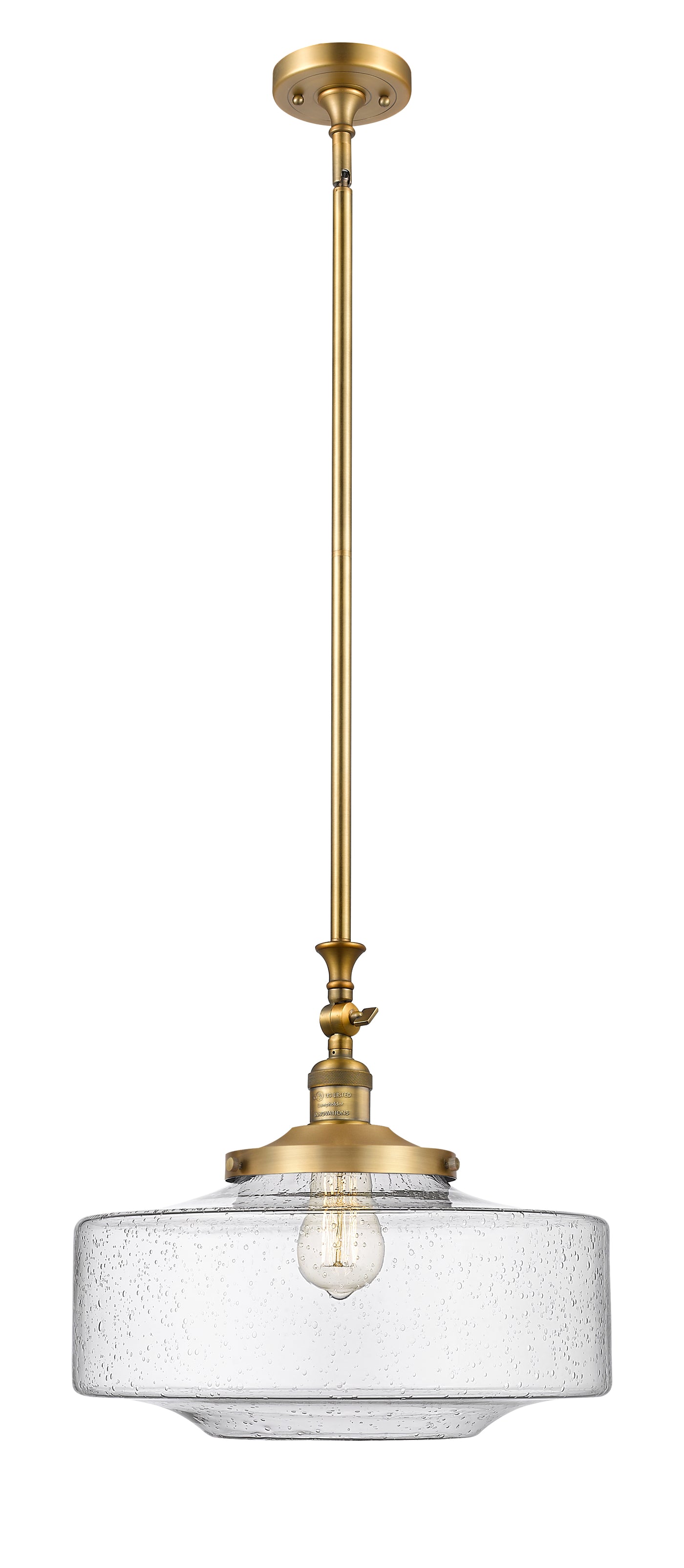 Franklin Restoration Mini Pendant Antique Brass