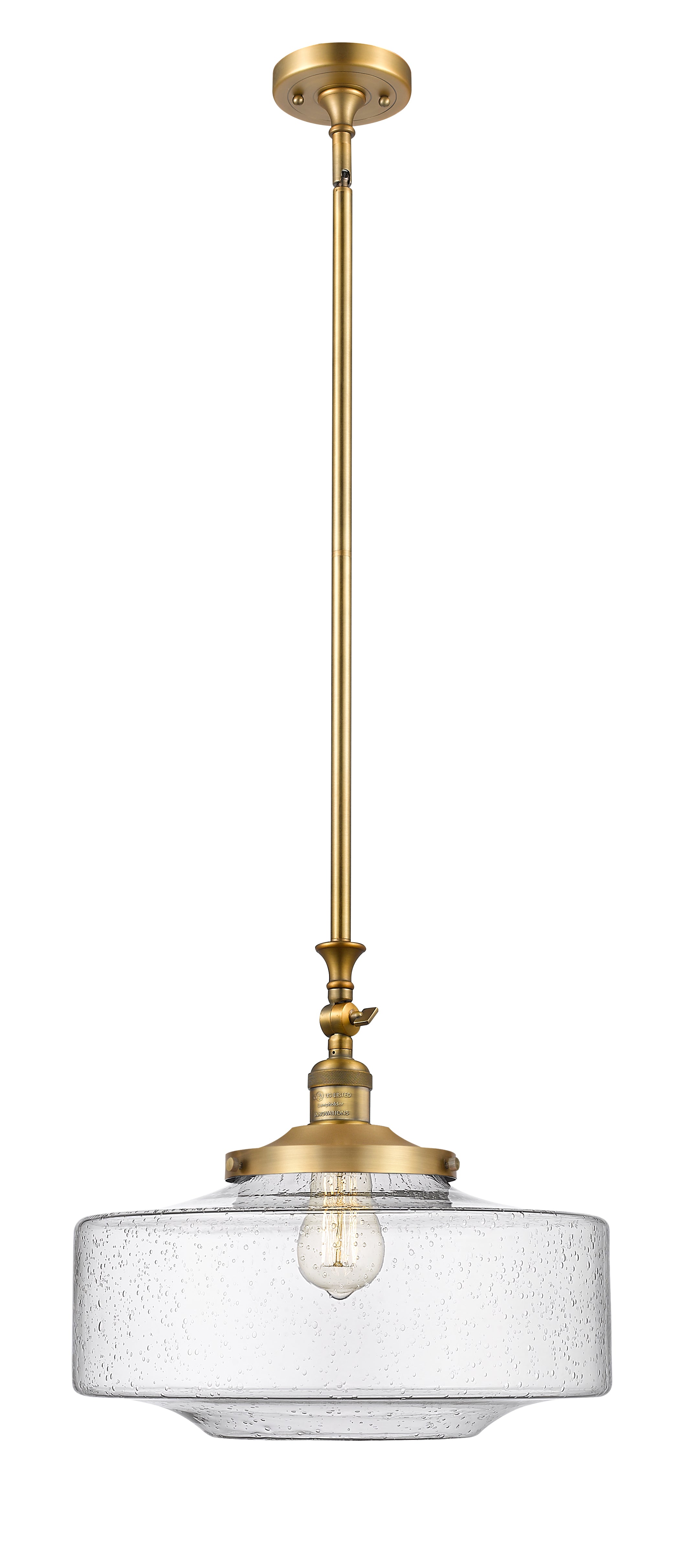 Franklin Restoration Mini Pendant Antique Brass