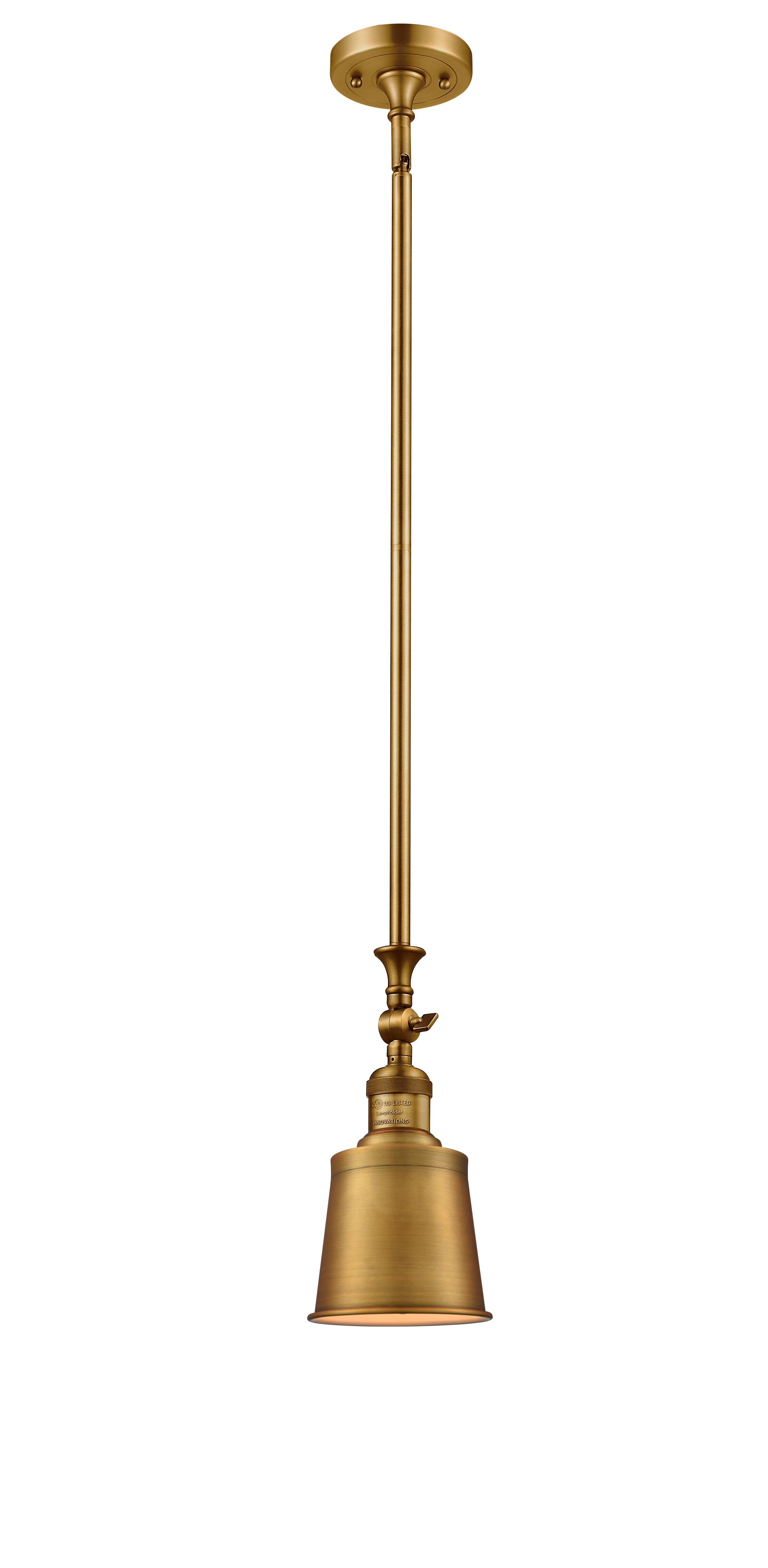 Franklin Restoration Mini Pendant Cast Brass