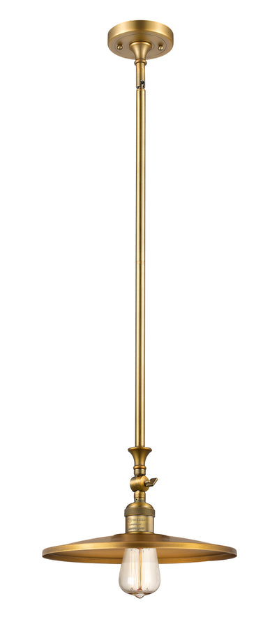 Franklin Restoration Mini Pendant Brass Steel