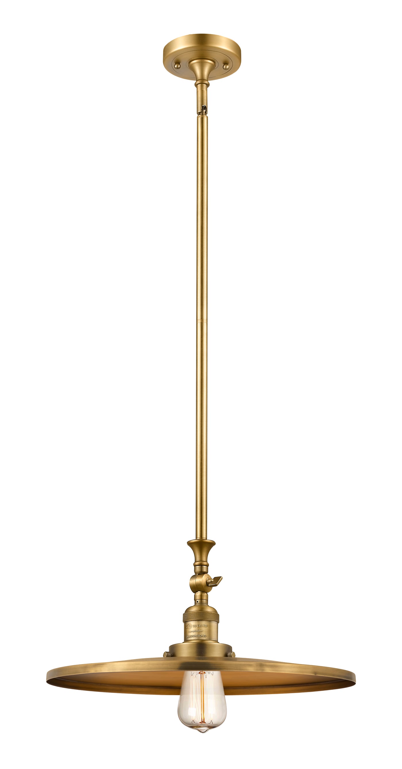 Franklin Restoration Mini Pendant Cast Brass