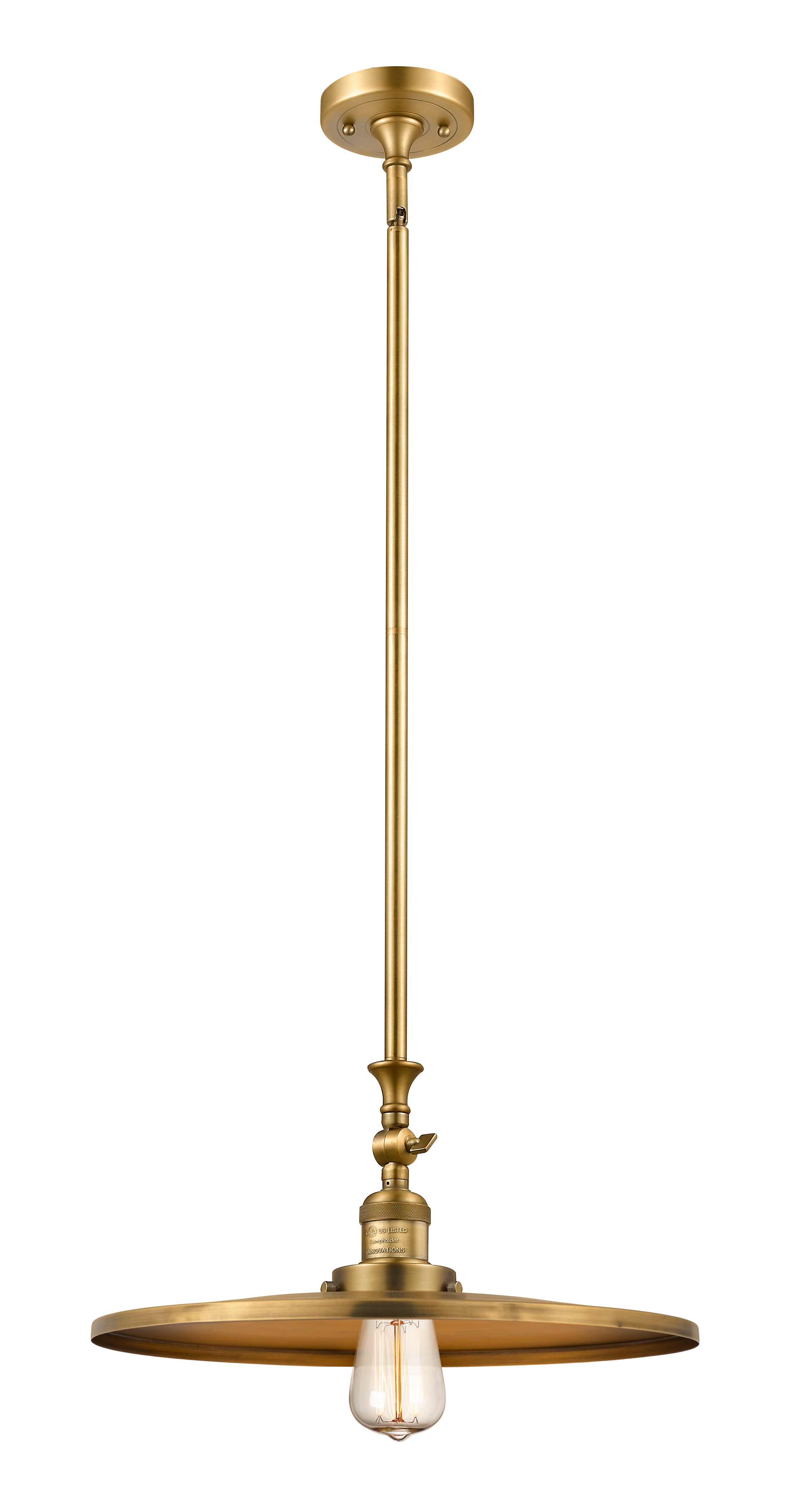 Franklin Restoration Mini Pendant Antique Brass