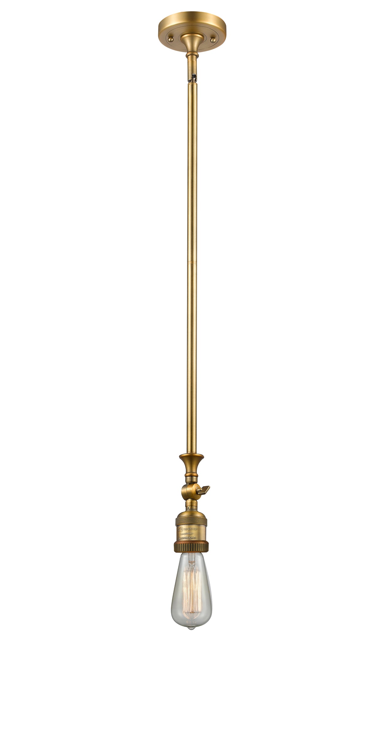 Franklin Restoration Mini Pendant 6W Brass