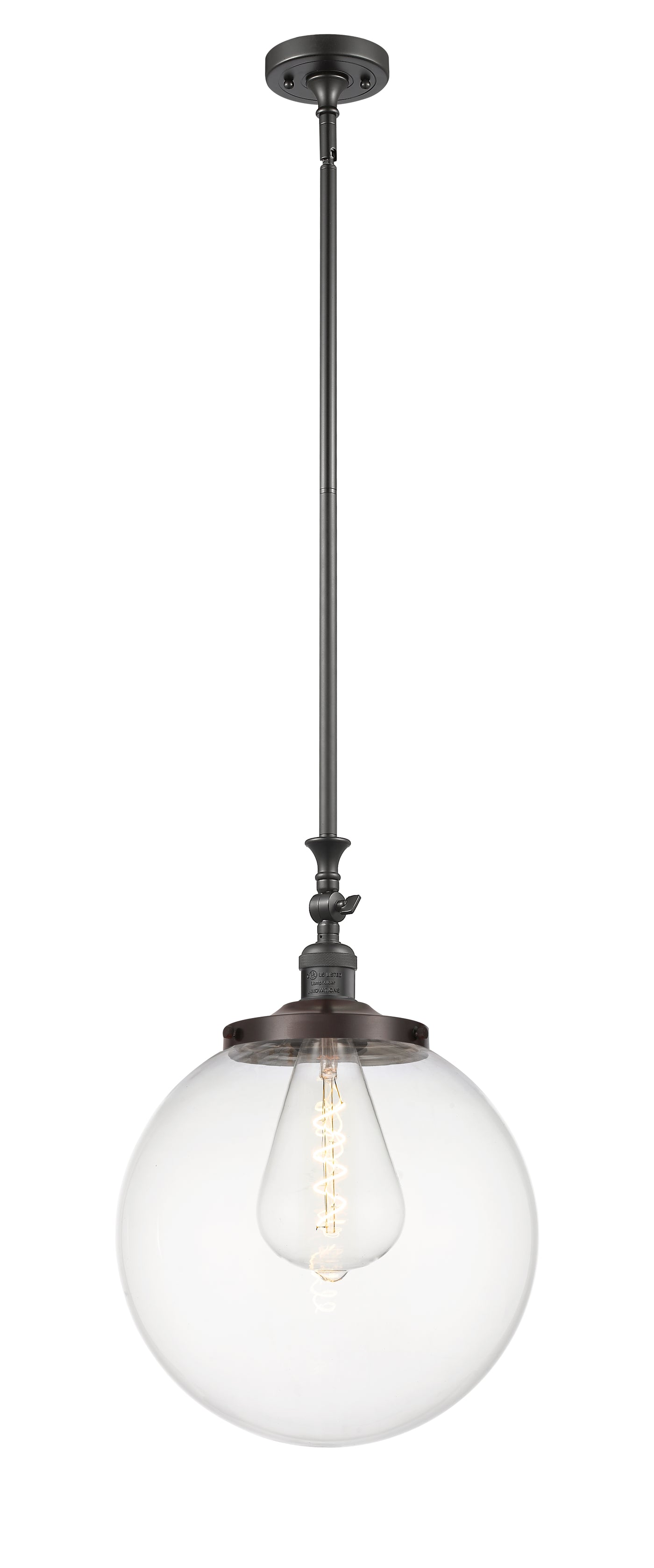 Franklin Restoration Mini Pendant Antique Brass