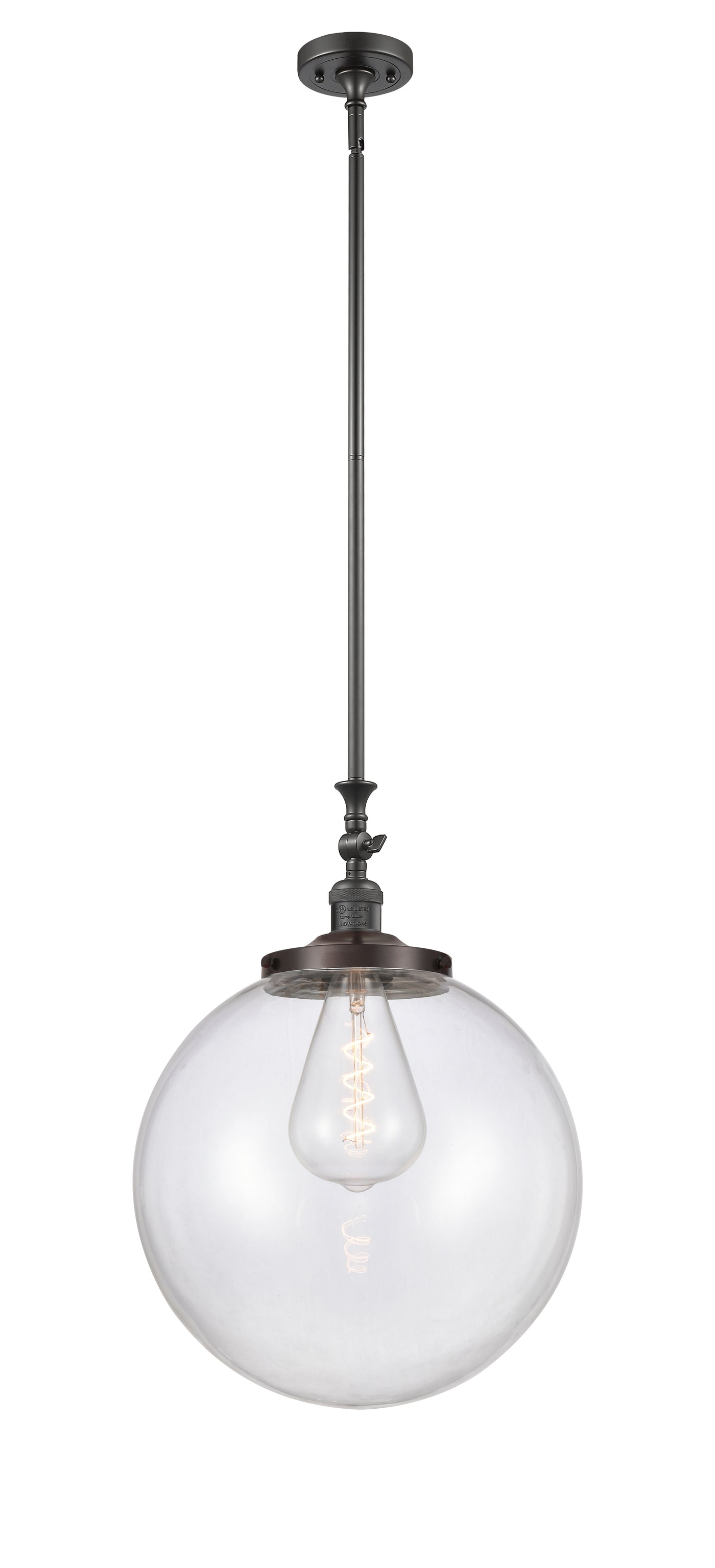 Franklin Restoration Mini Pendant Brass