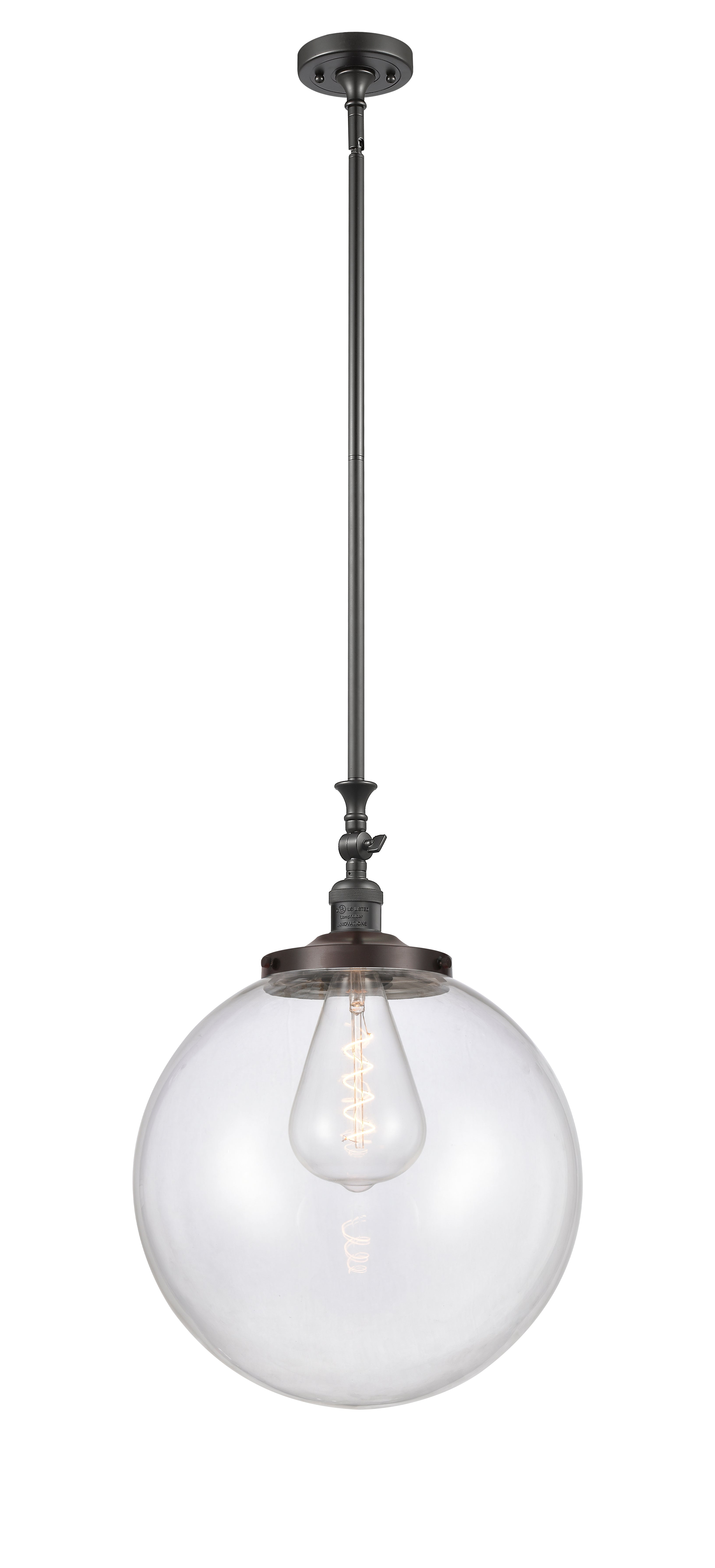 Franklin Restoration Mini Pendant Brass