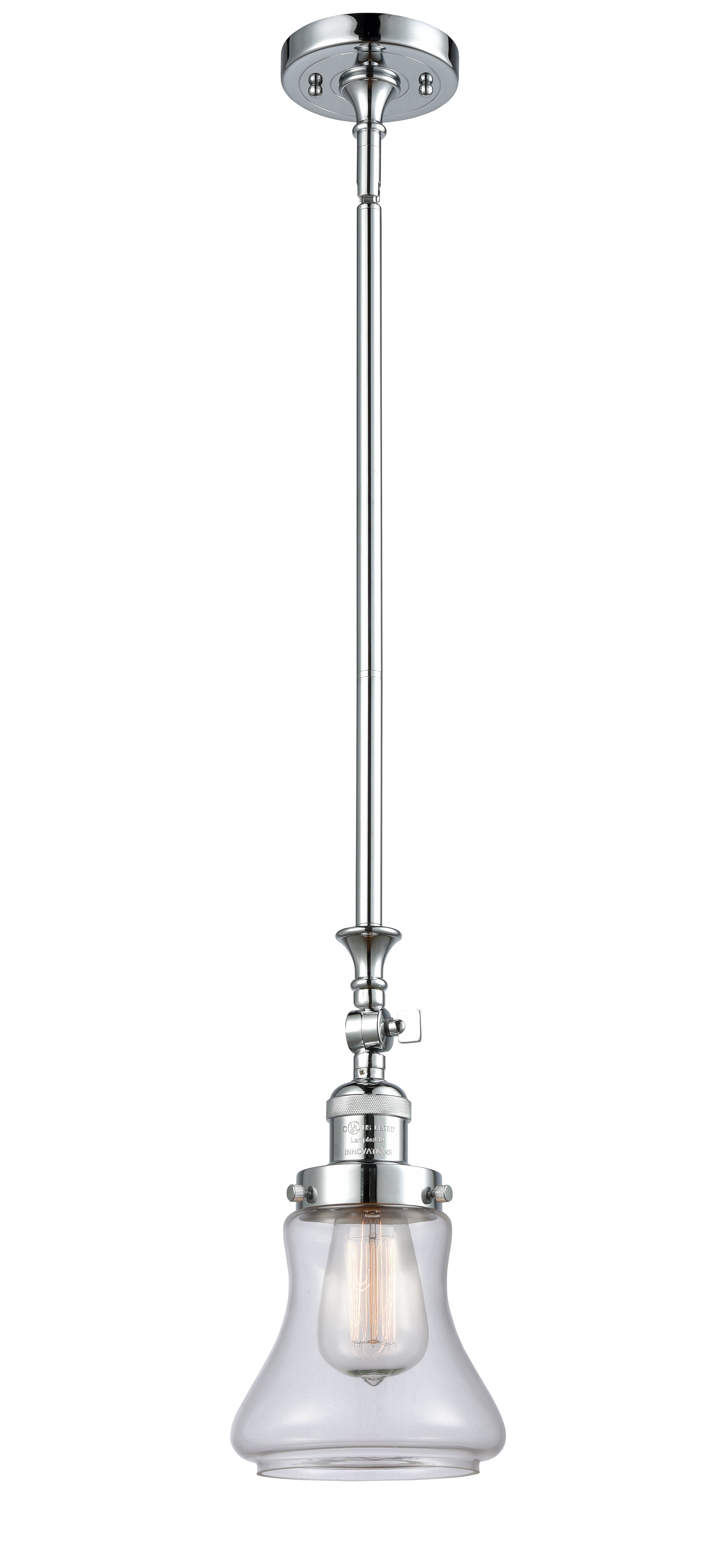 Franklin Restoration Mini Pendant Brass Finish