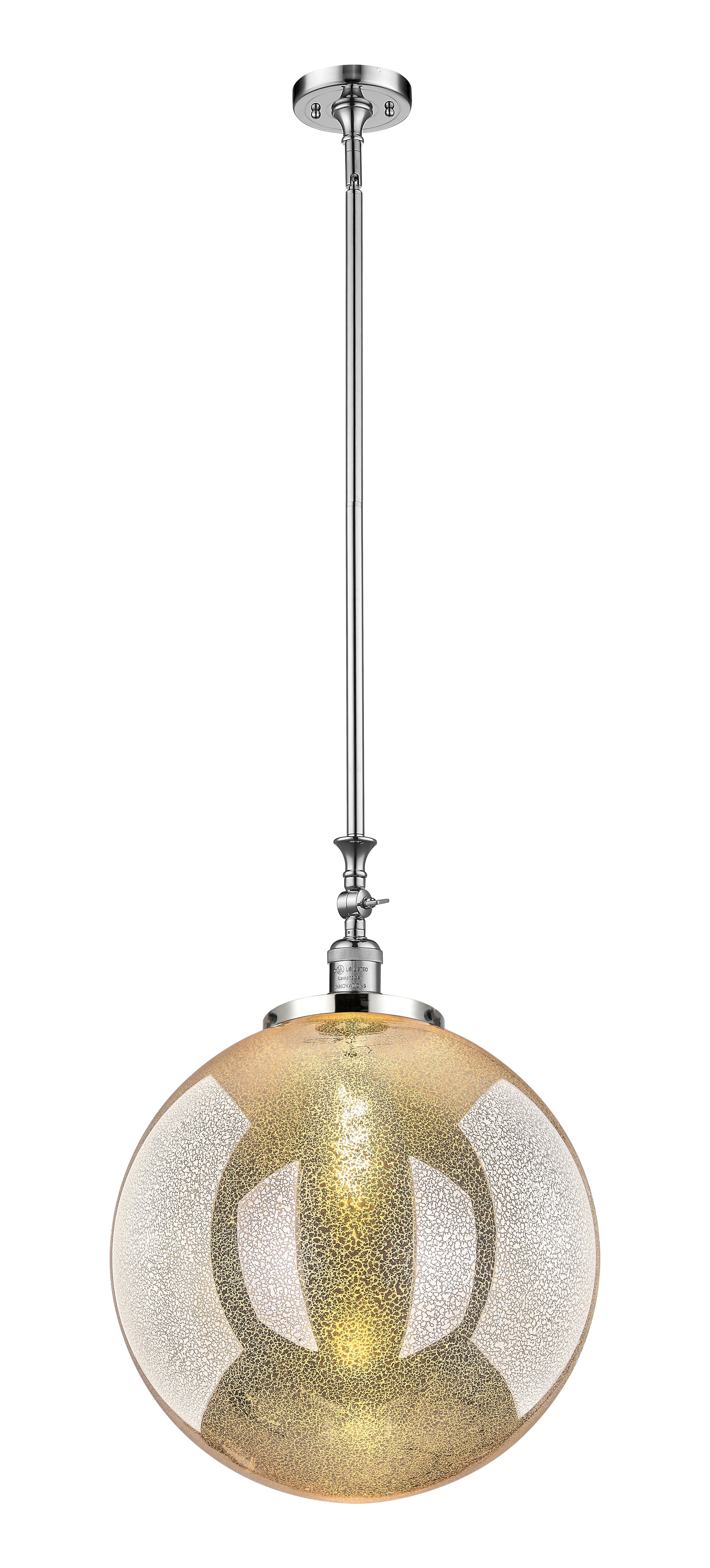 Franklin Restoration Mini Pendant Cast Brass