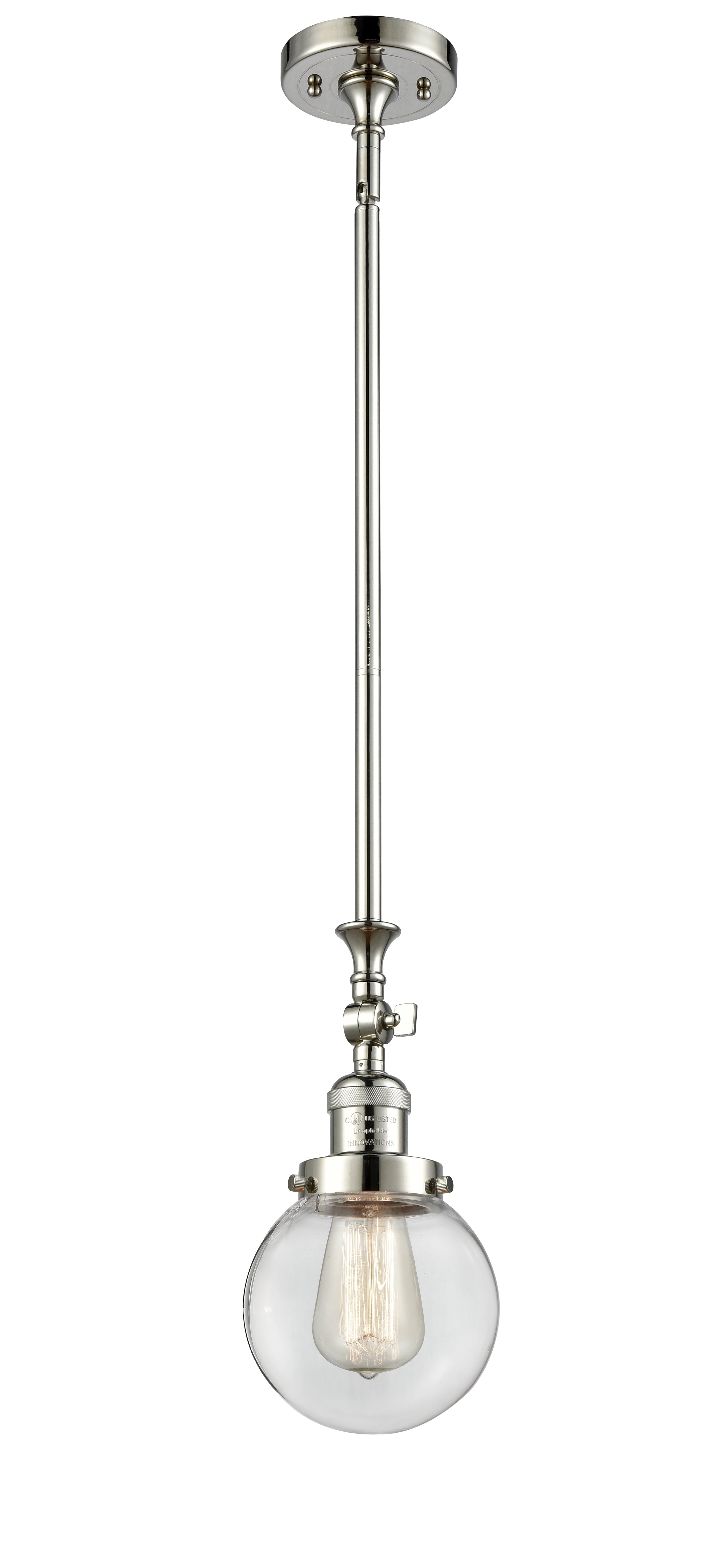 Franklin Restoration Mini Pendant Cast Brass