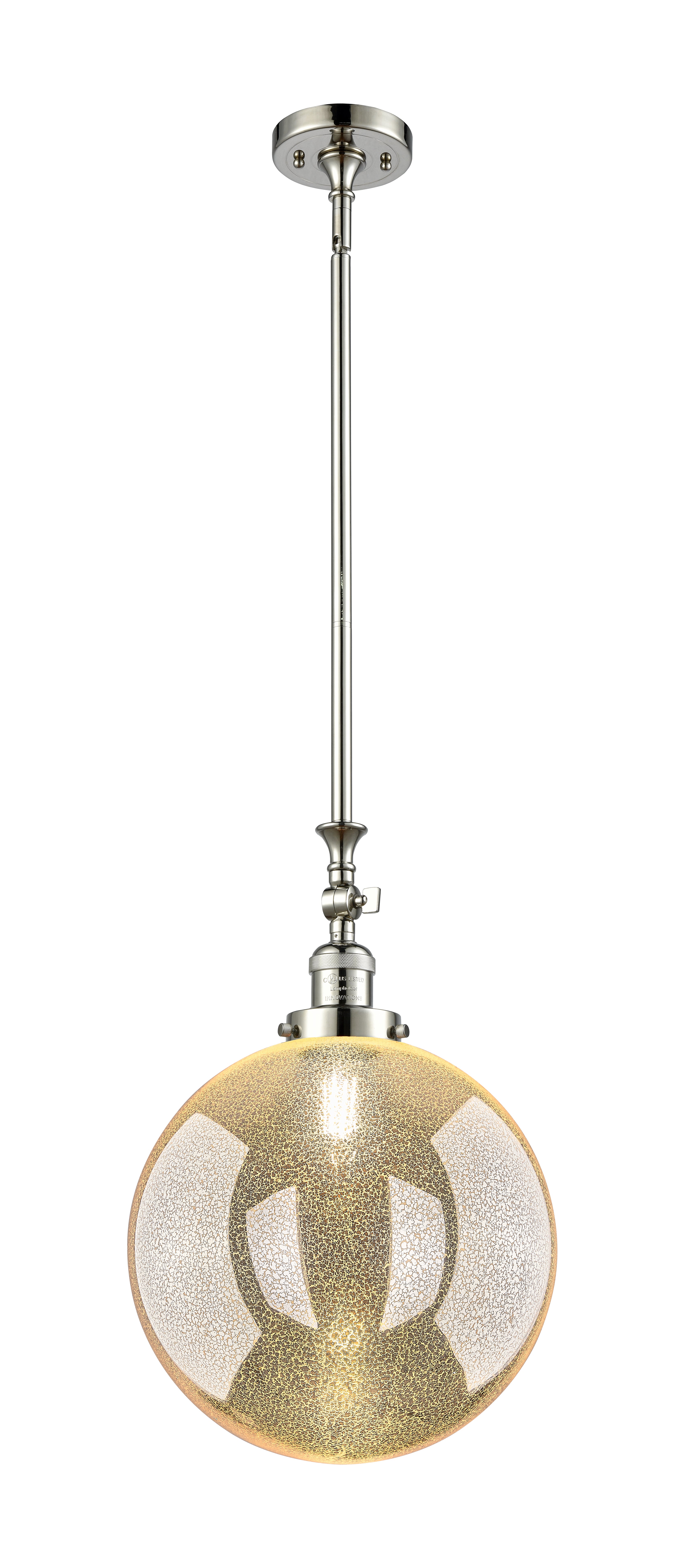 Franklin Restoration Antique Brass Mini Pendant