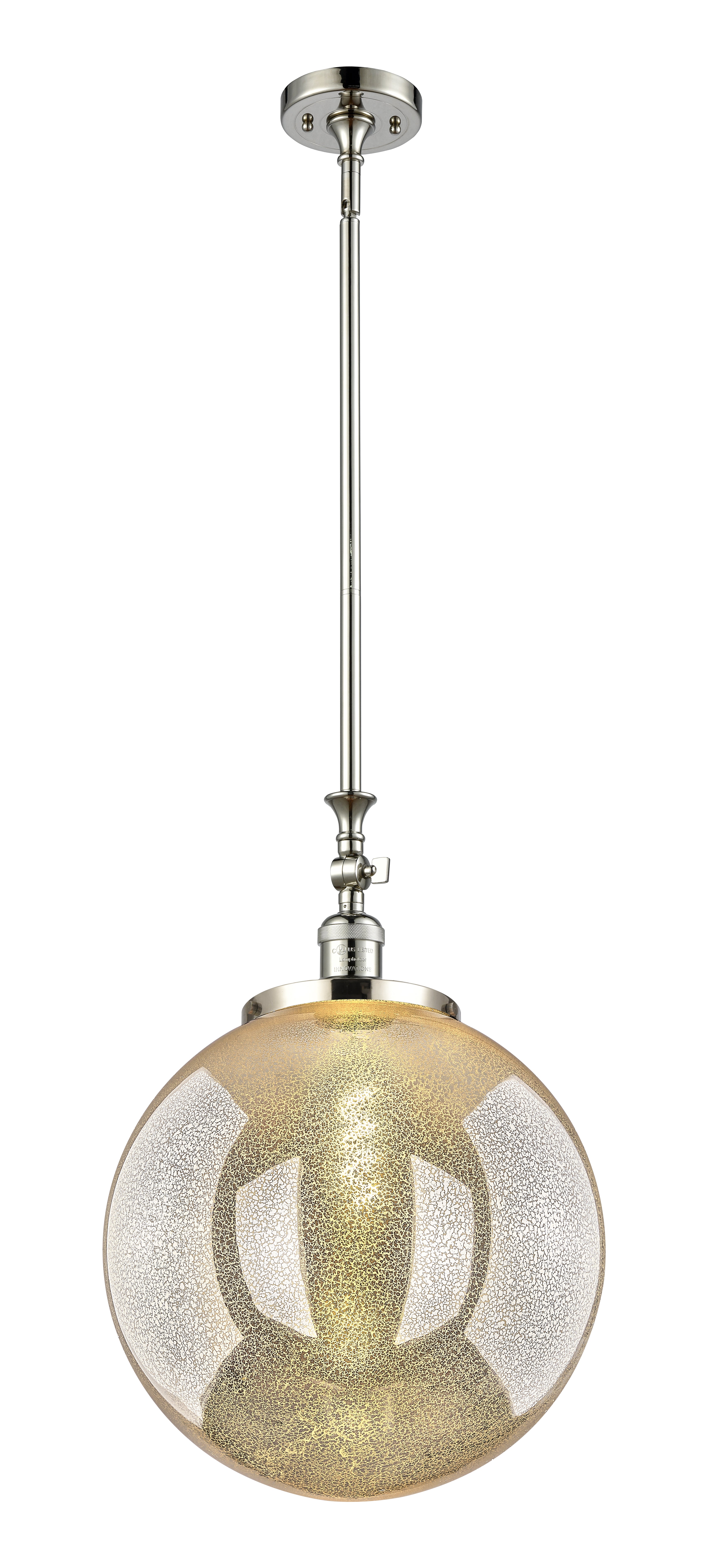Franklin Restoration Mini Pendant Brass