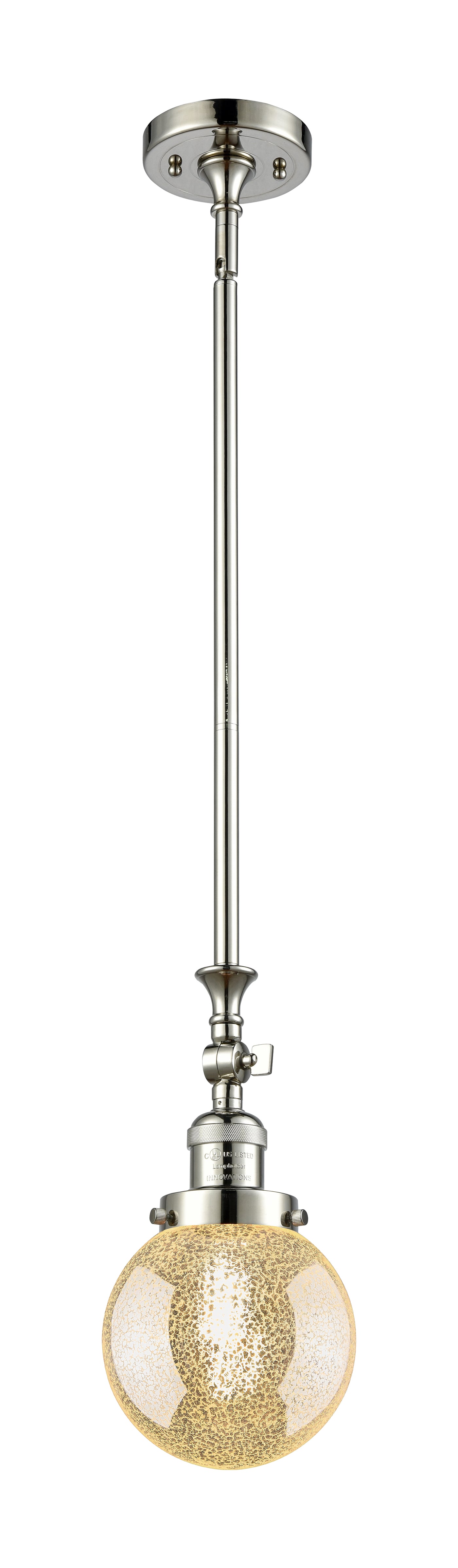 Franklin Restoration Mini Pendant Cast Brass
