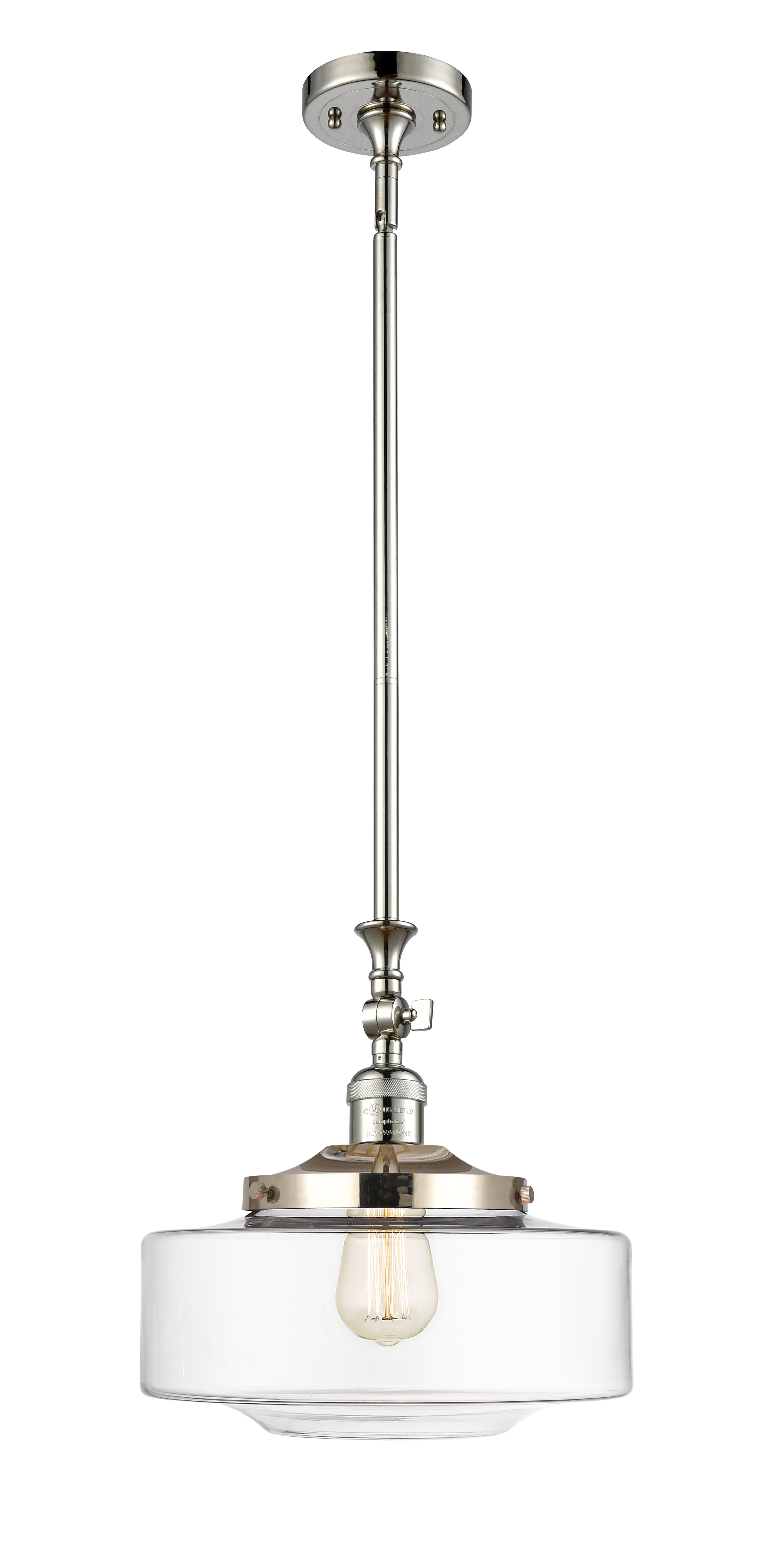Franklin Restoration Mini Pendant Brass
