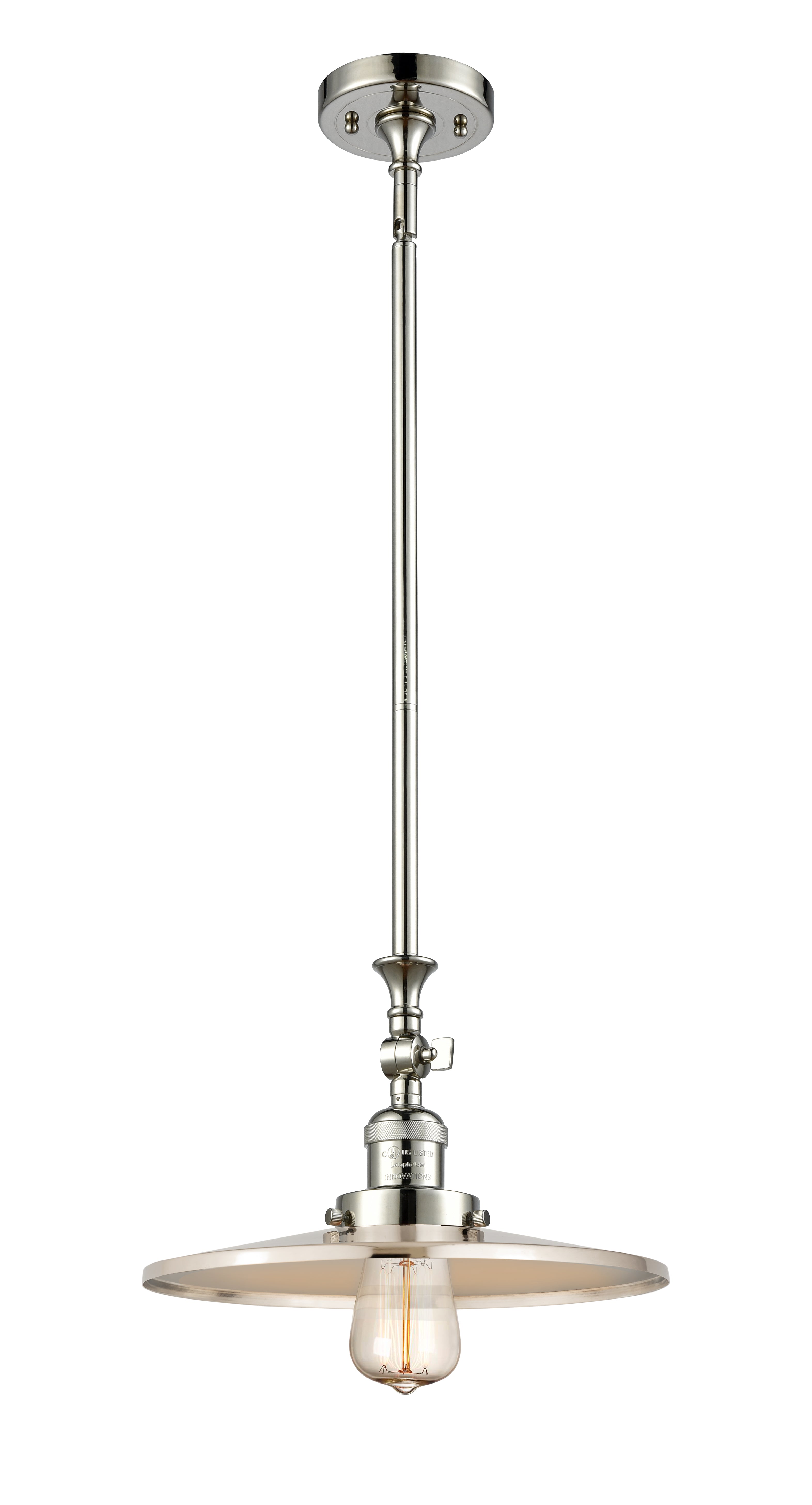 Franklin Restoration Mini Pendant Brass Steel