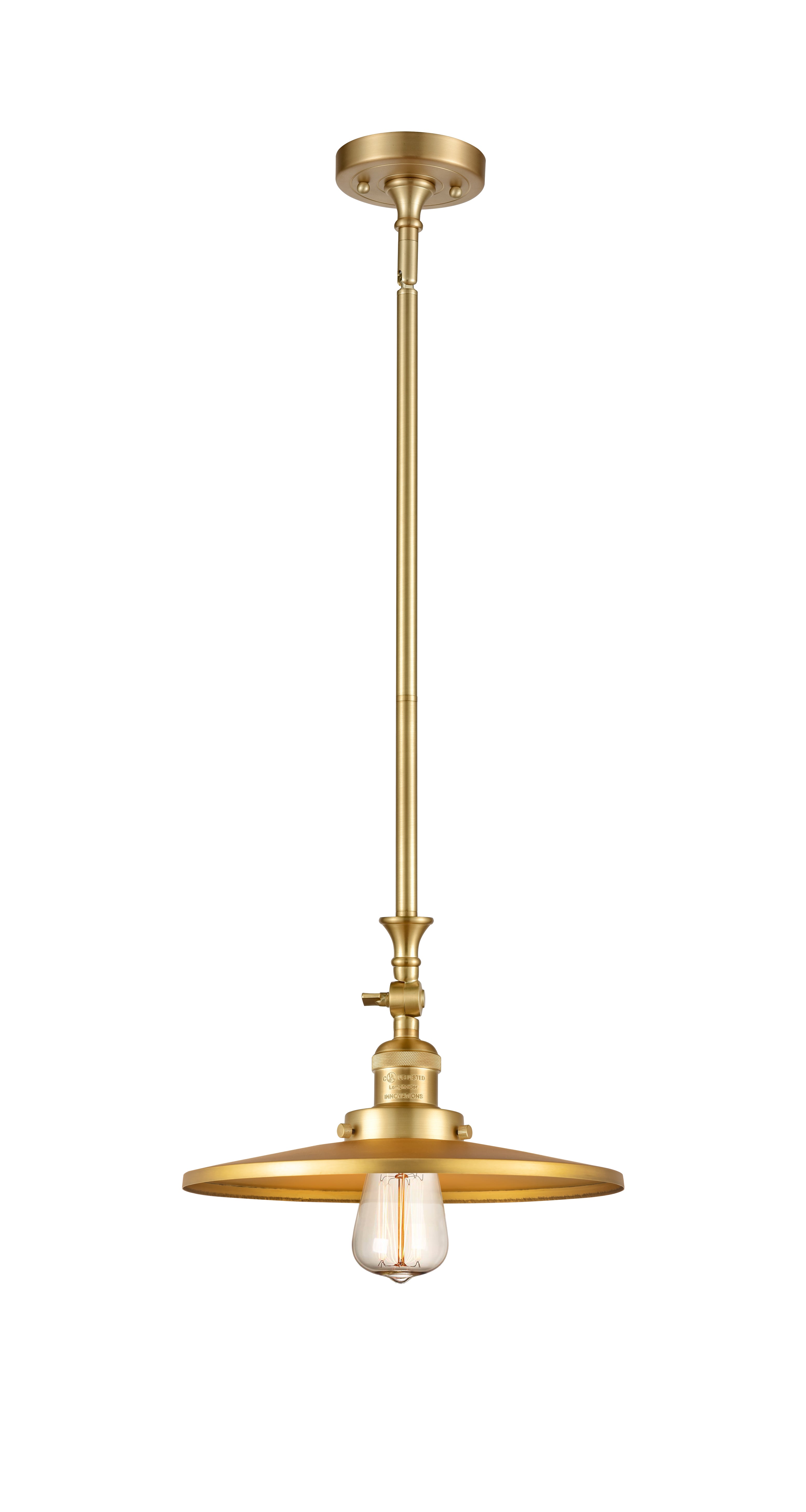Franklin Restoration Cast Brass Mini Pendant