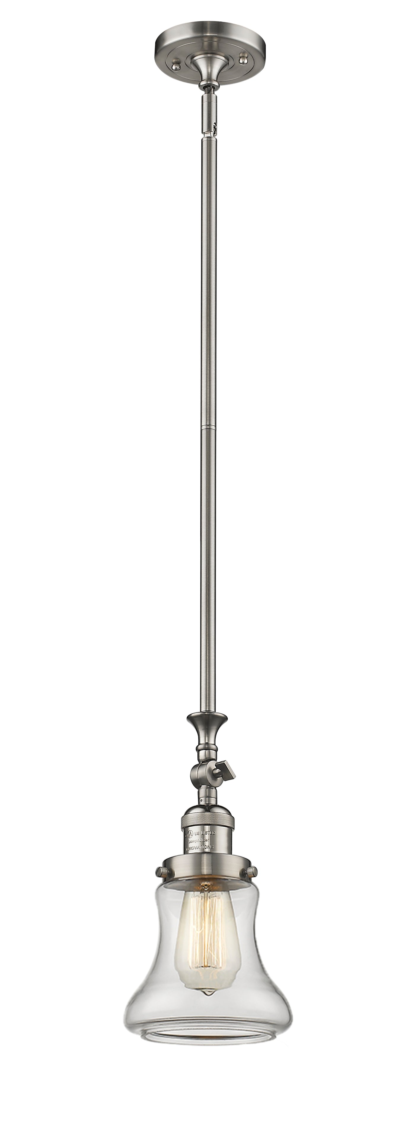 Franklin Restoration Mini Pendant Brass Finish