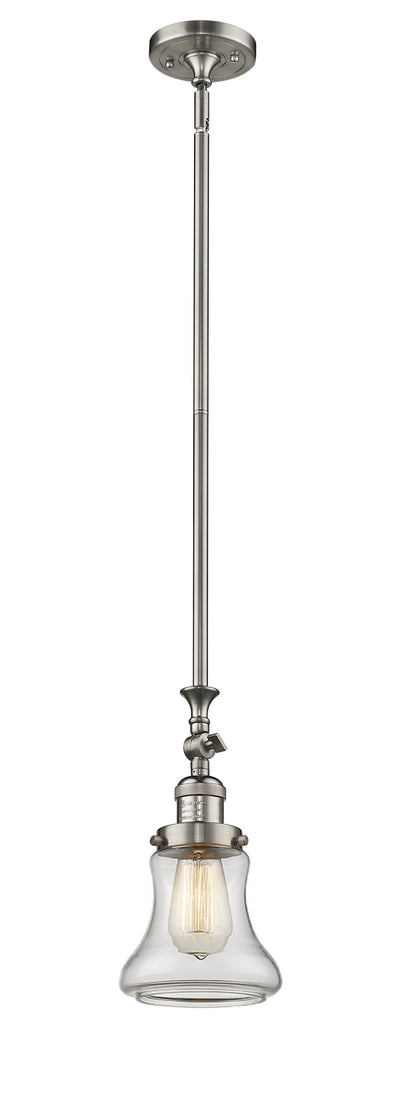 Franklin Restoration Mini Pendant Brass Finish