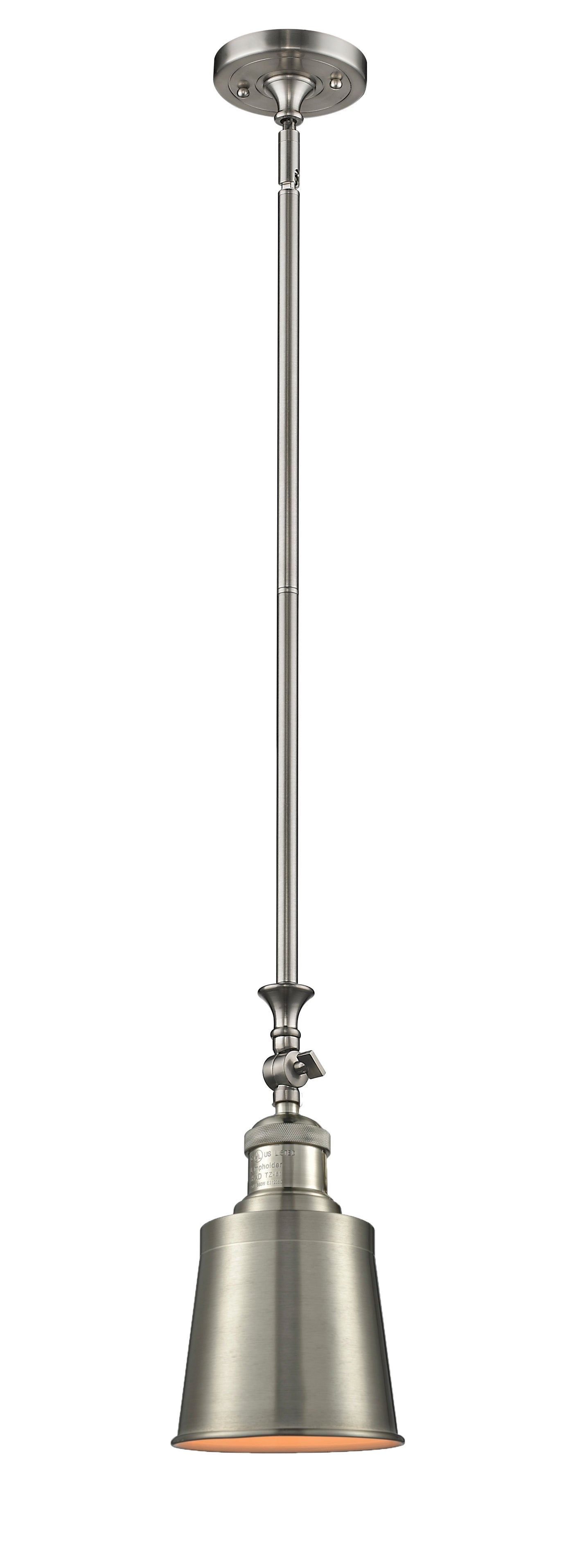 Franklin Restoration Mini Pendant Cast Brass