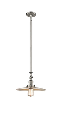 Franklin Restoration Mini Pendant Brass Steel