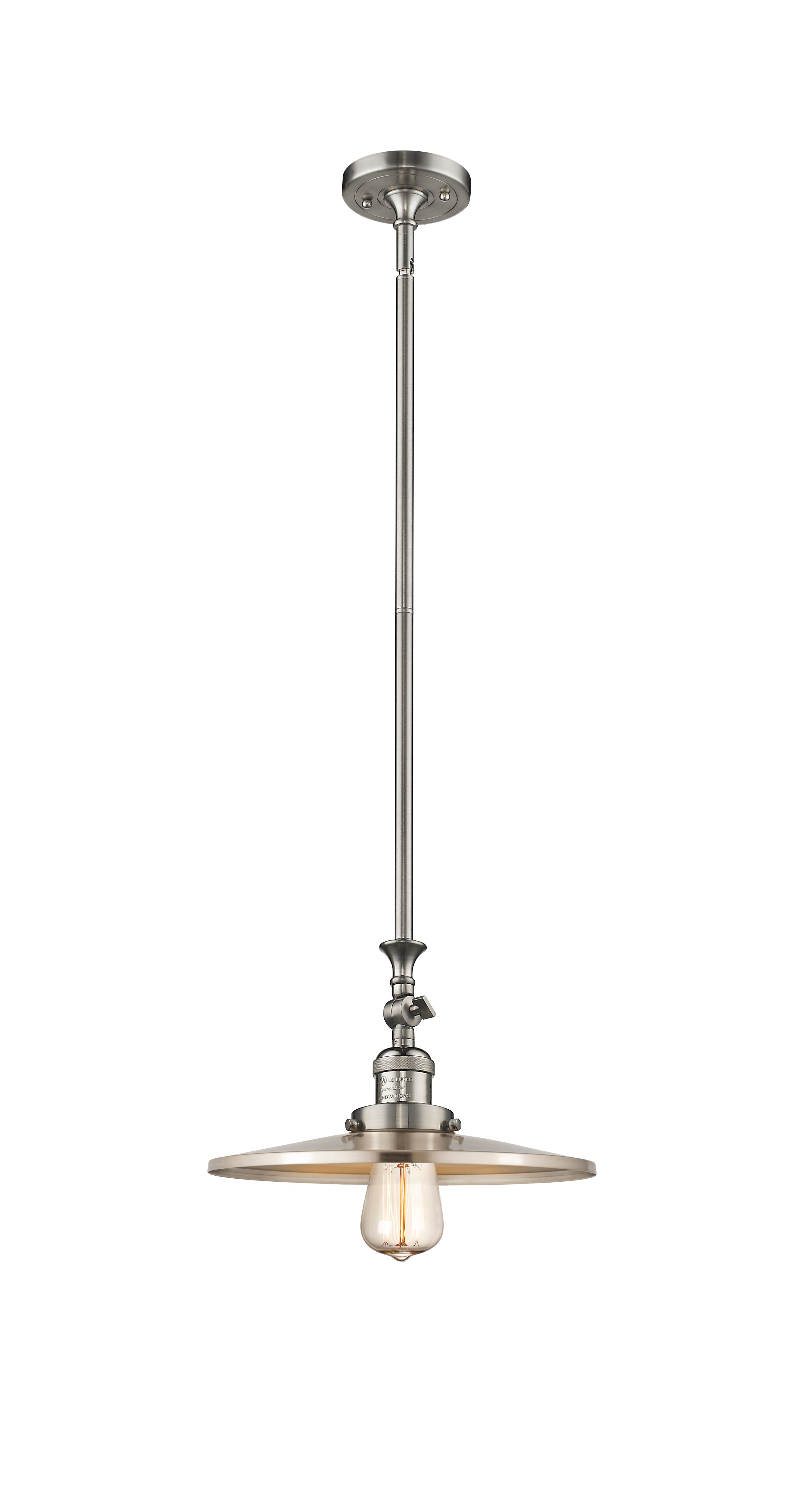 Franklin Restoration Mini Pendant Brass Steel