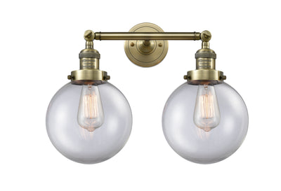 Franklin Restoration Bath Vanity Light Steel