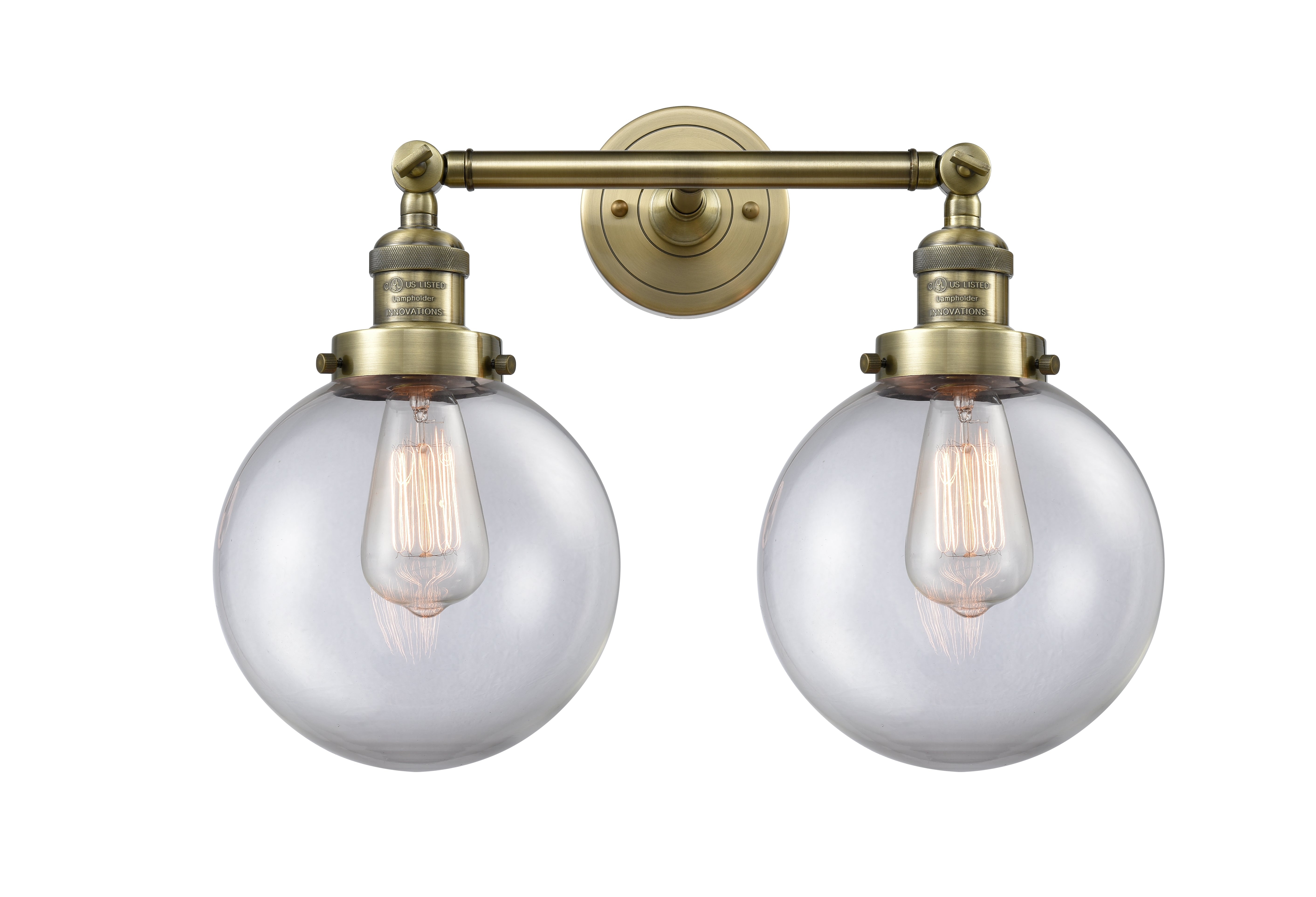 Franklin Restoration Bath Vanity Light Steel