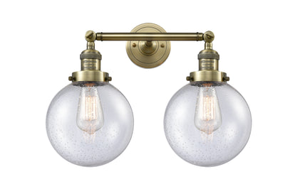 Franklin Restoration Bath Vanity Light Steel