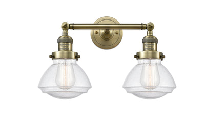Franklin Restoration Vanity Cast Brass