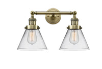 Franklin Restoration Vanity Light Cast Brass