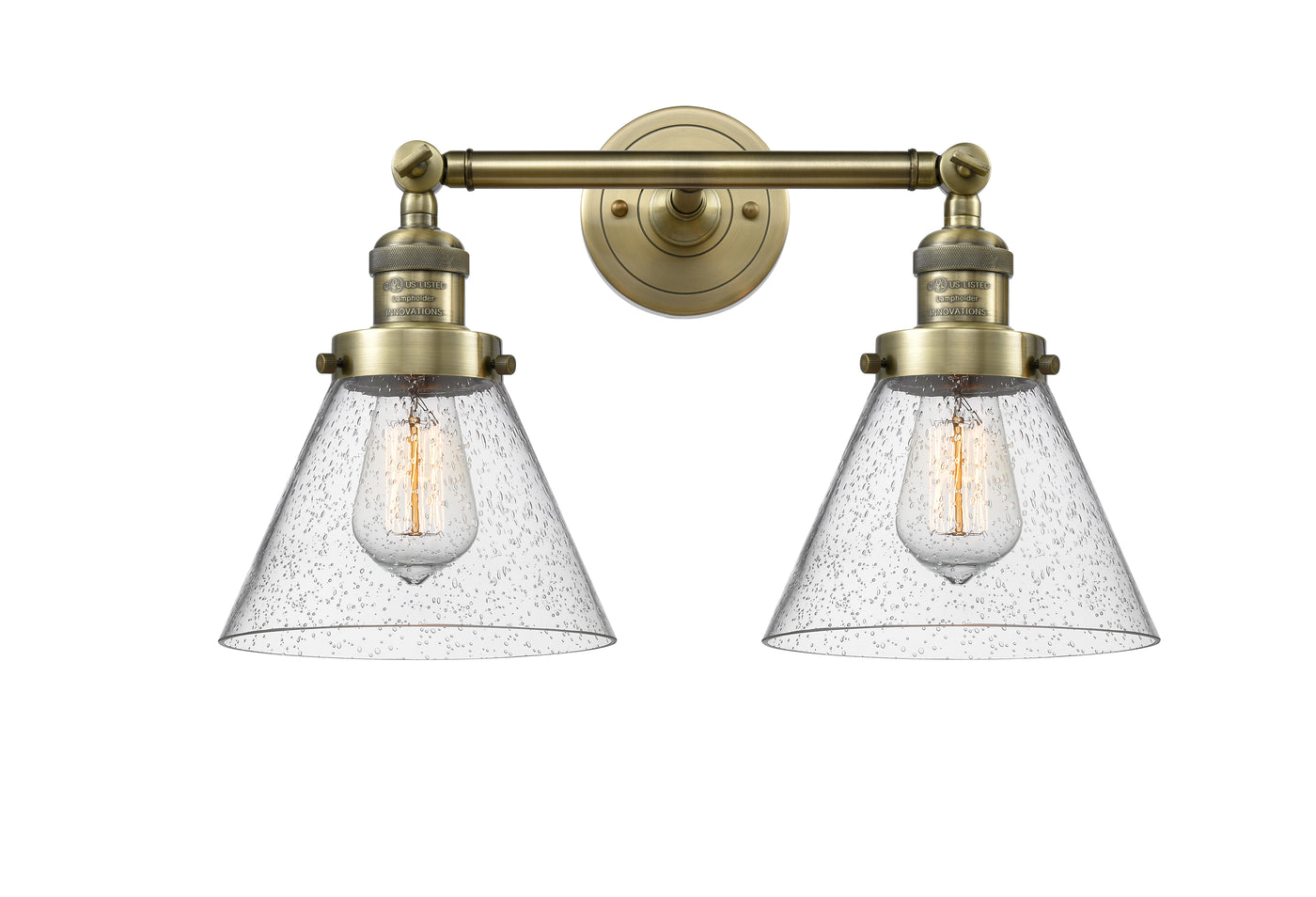 Franklin Restoration Vanity Light Cast Brass