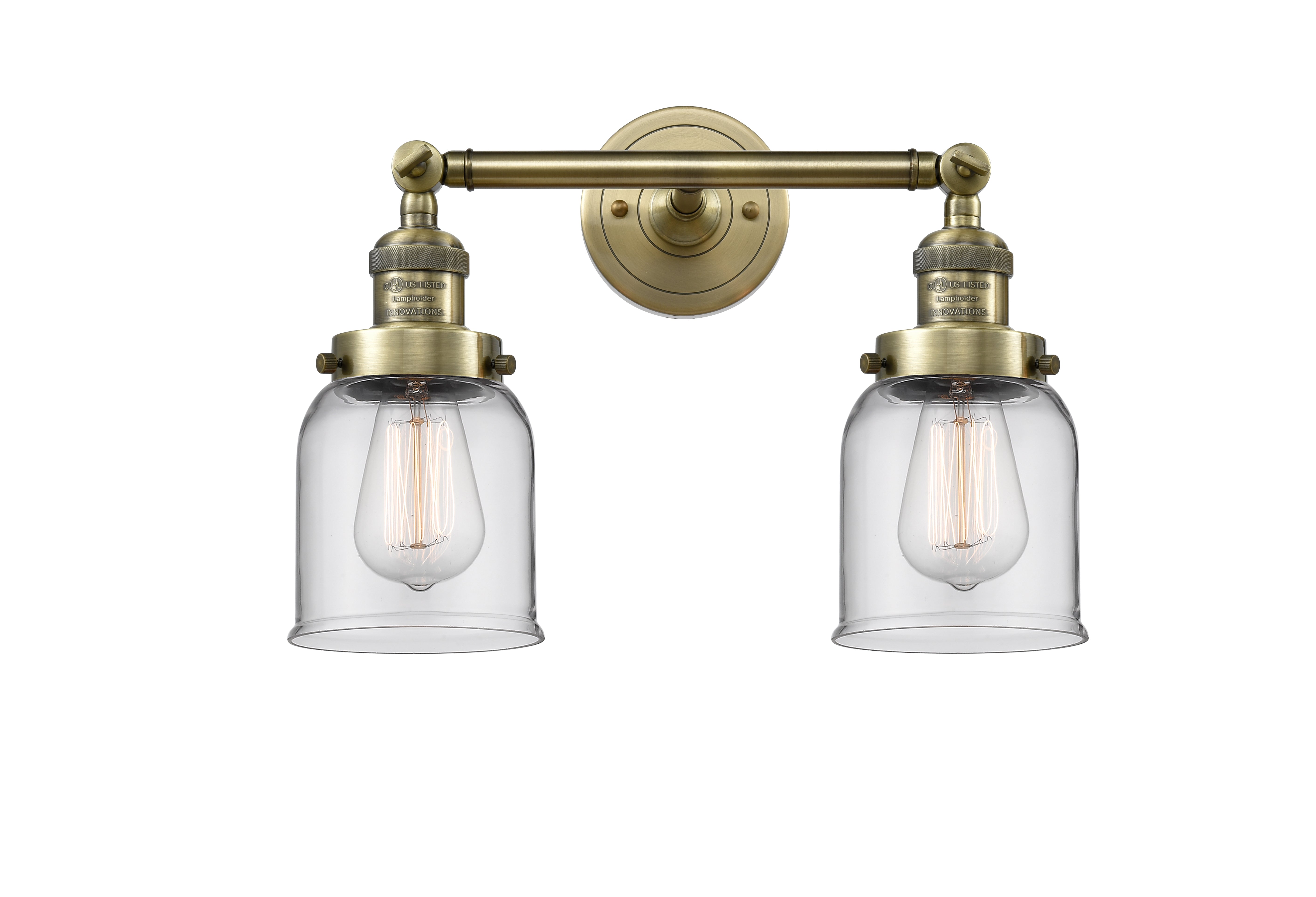 Franklin Restoration Bath Vanity Light Brass