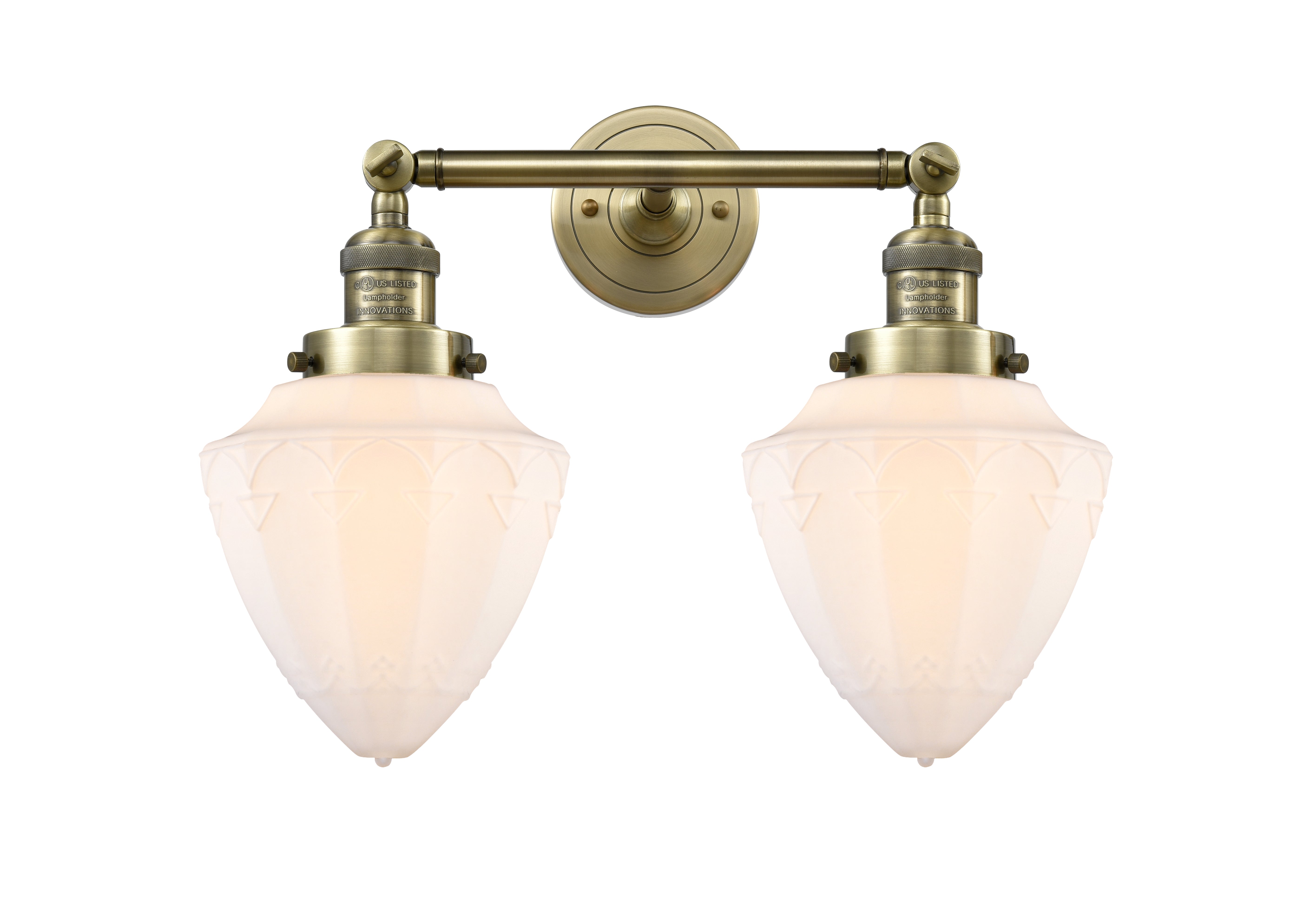 Franklin Restoration Cast Brass Vanity Light