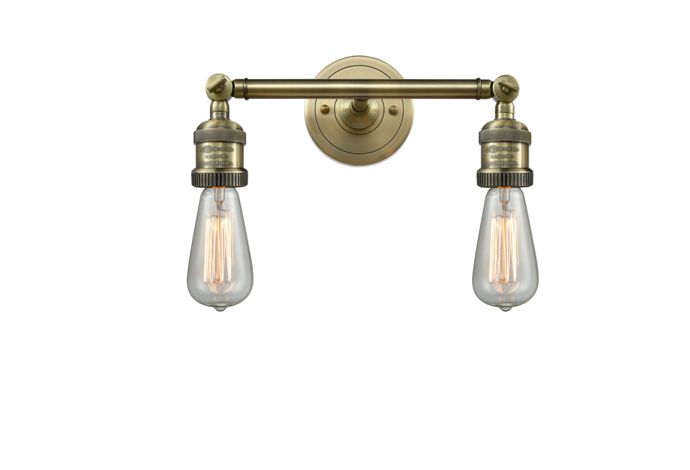 Franklin Restoration Brass Vanity Light