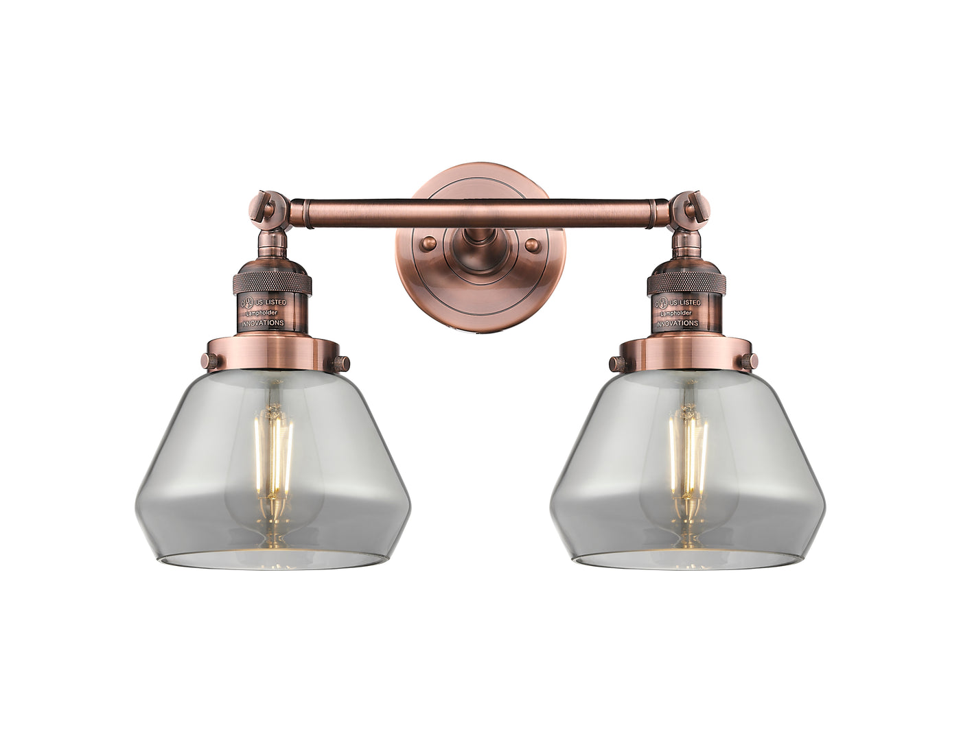 Franklin Restoration Bath Vanity Light Brass Finish