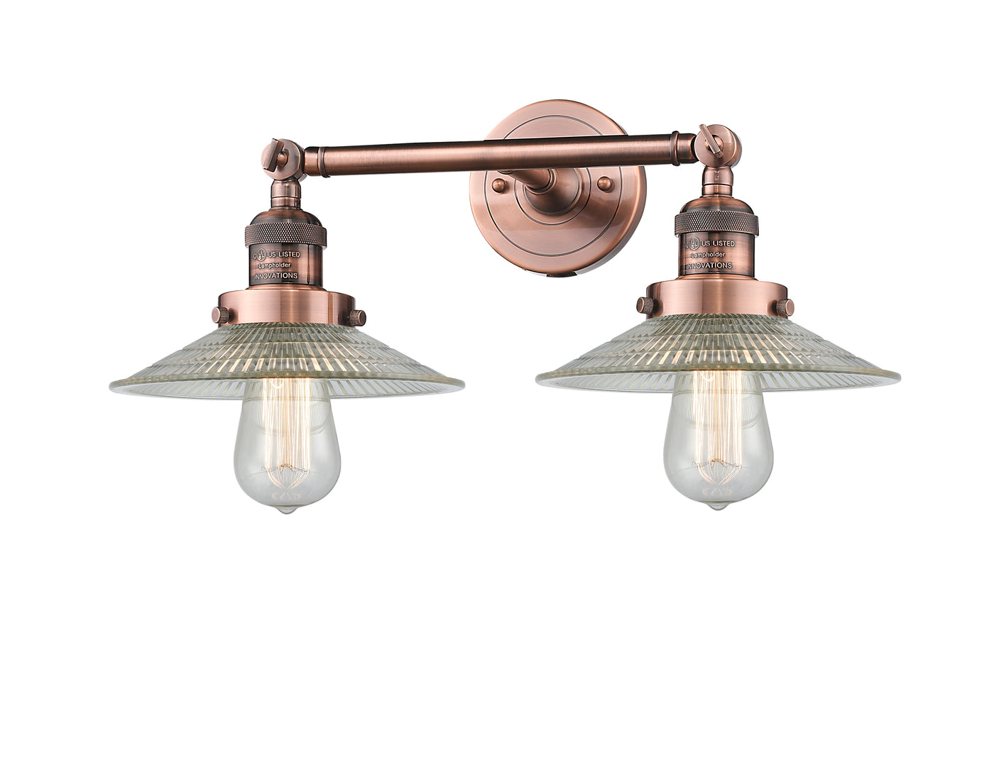 Franklin Restoration Bell Brass Vanity Light