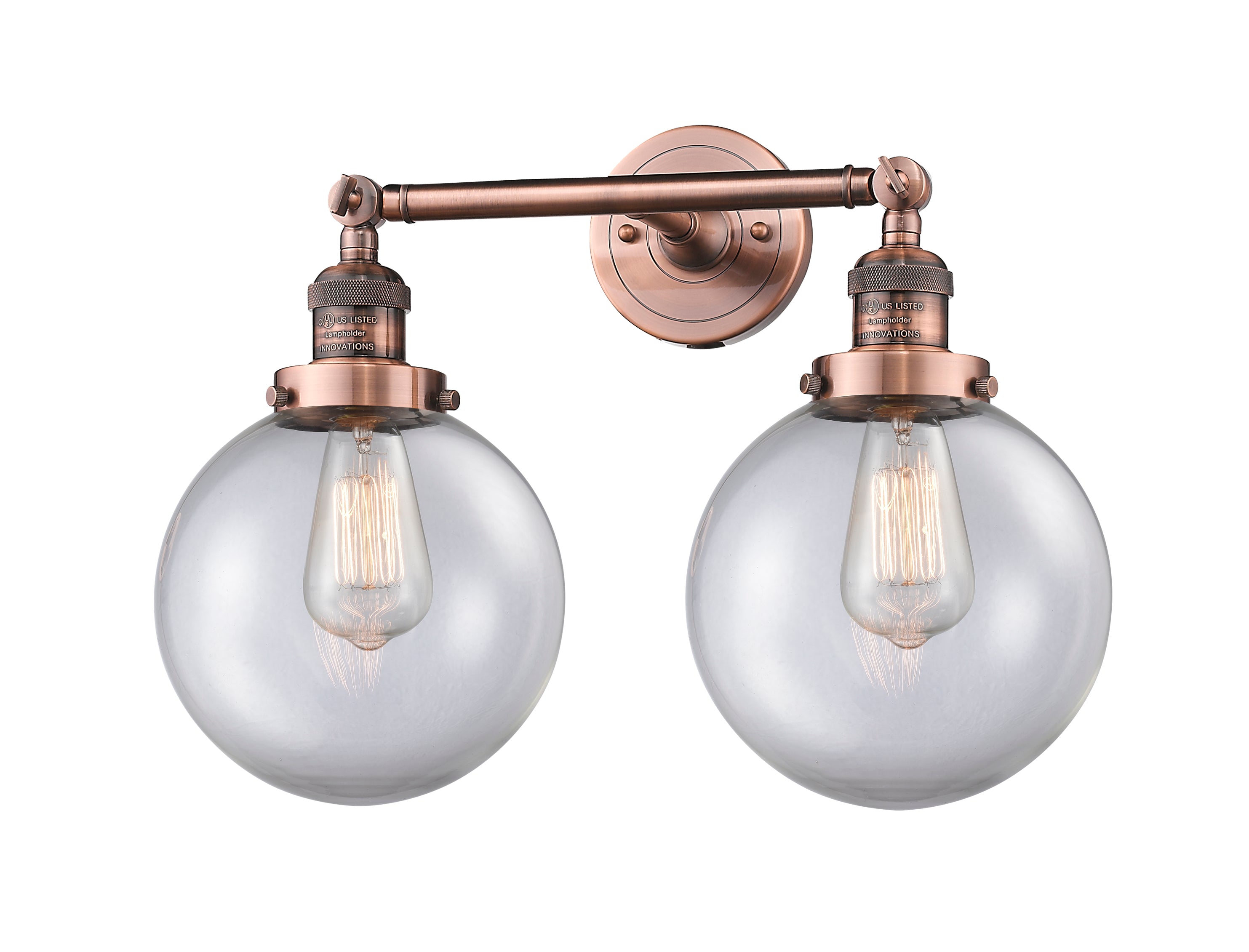 Franklin Restoration Bath Vanity Light Steel