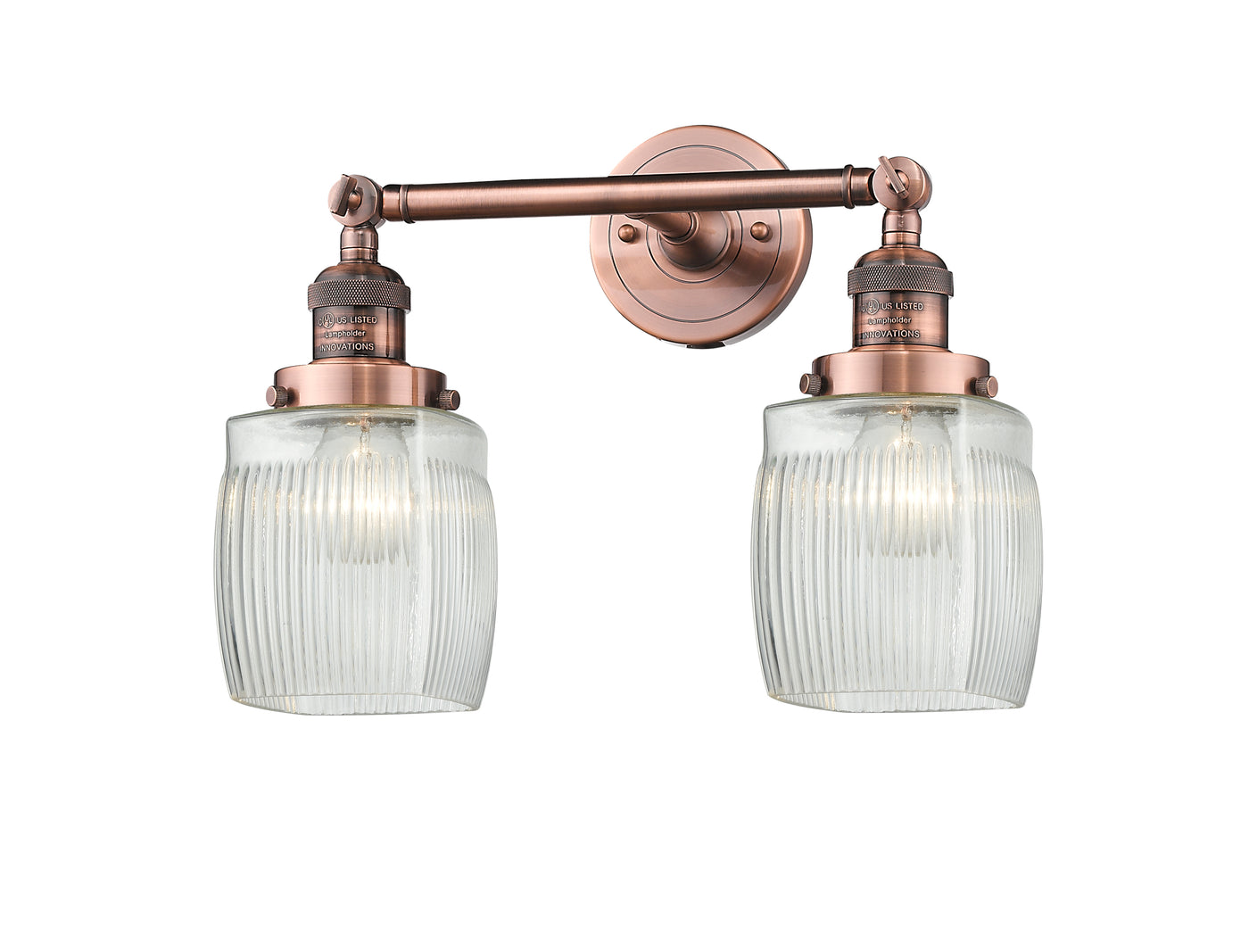 Franklin Restoration Brass Bath Vanity Light