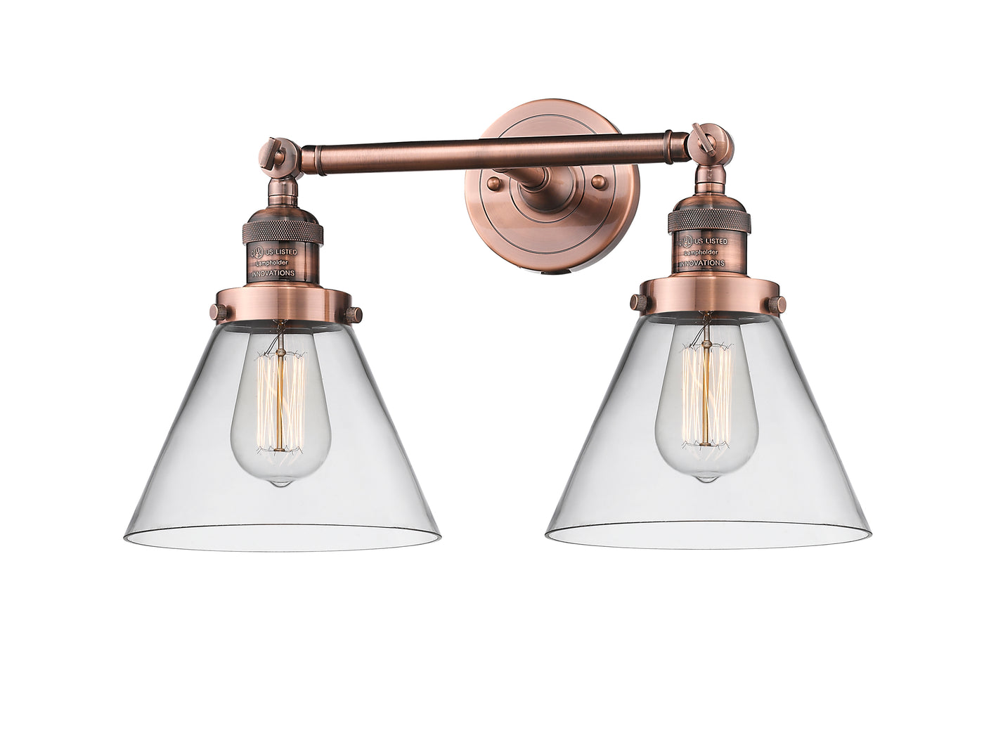 Franklin Restoration Bath Vanity Light Cast Brass
