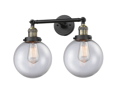 Franklin Restoration Bath Vanity Light Steel