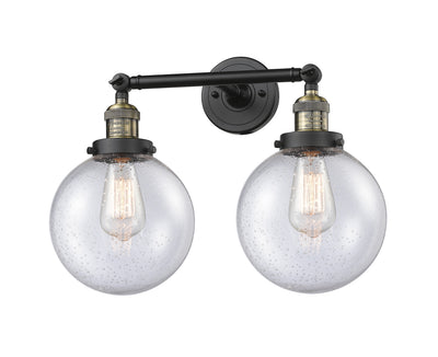 Franklin Restoration Bath Vanity Light Steel