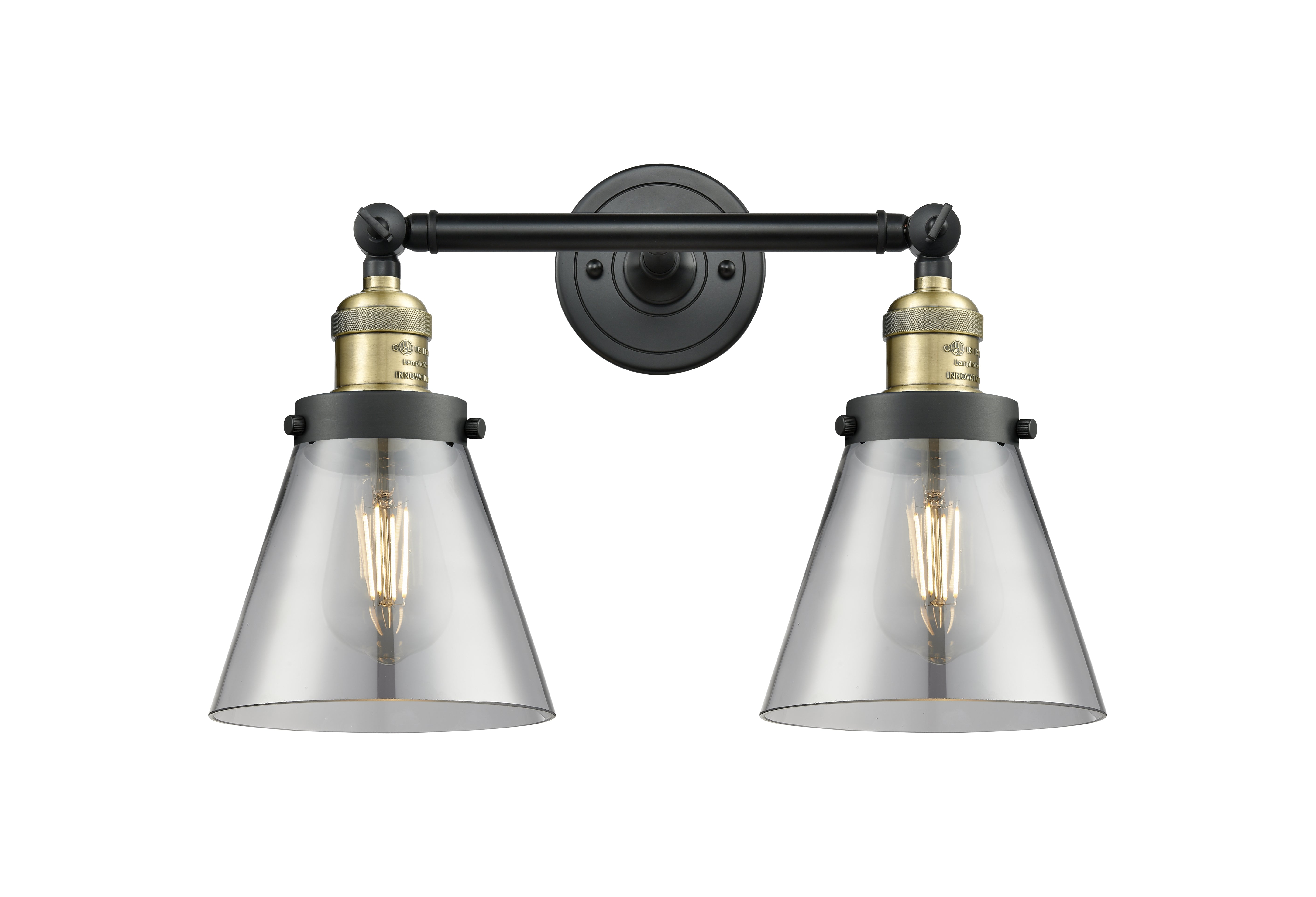 Franklin Restoration Vanity Light Brass Finish