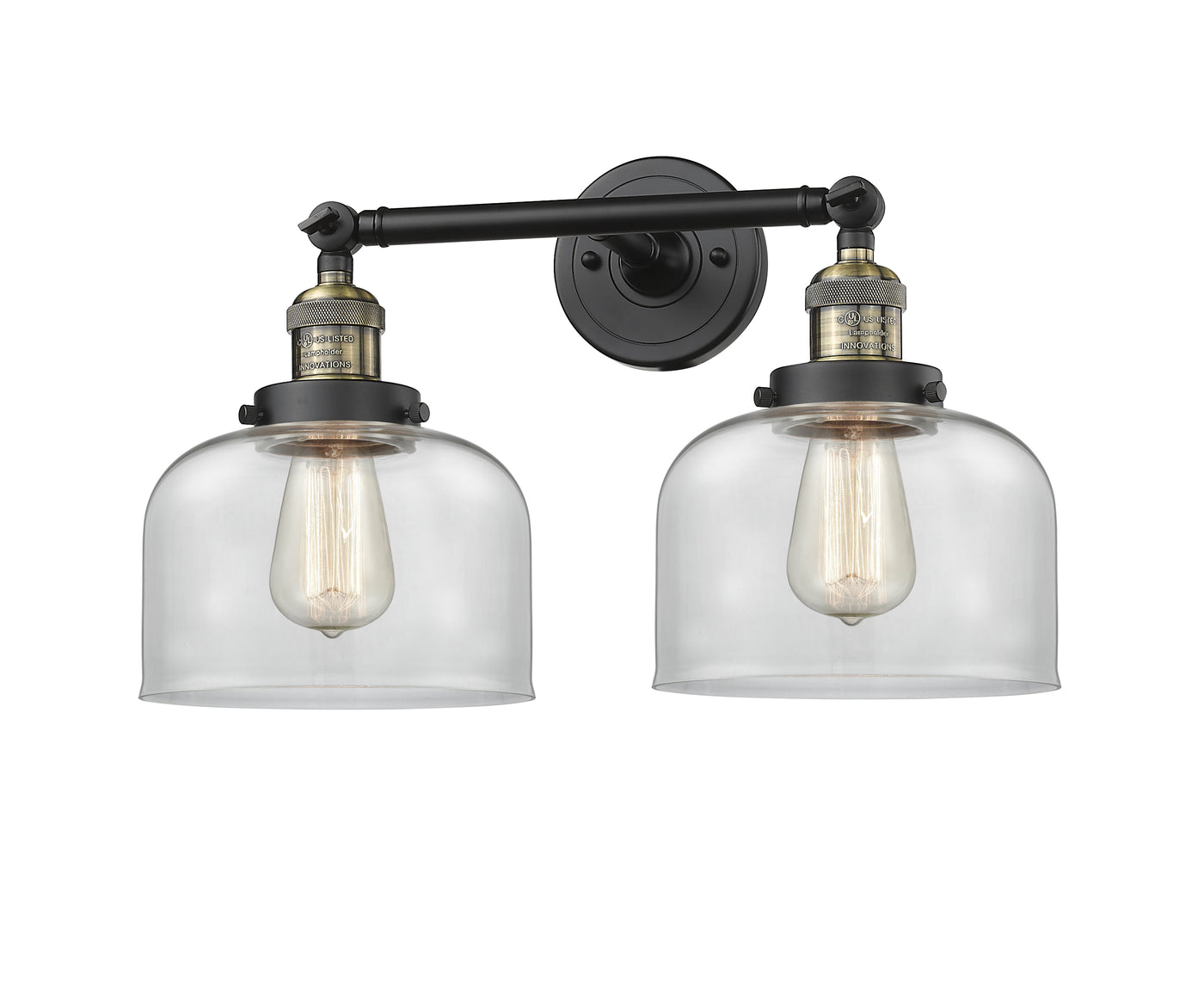 Franklin Restoration Cast Brass Vanity Light