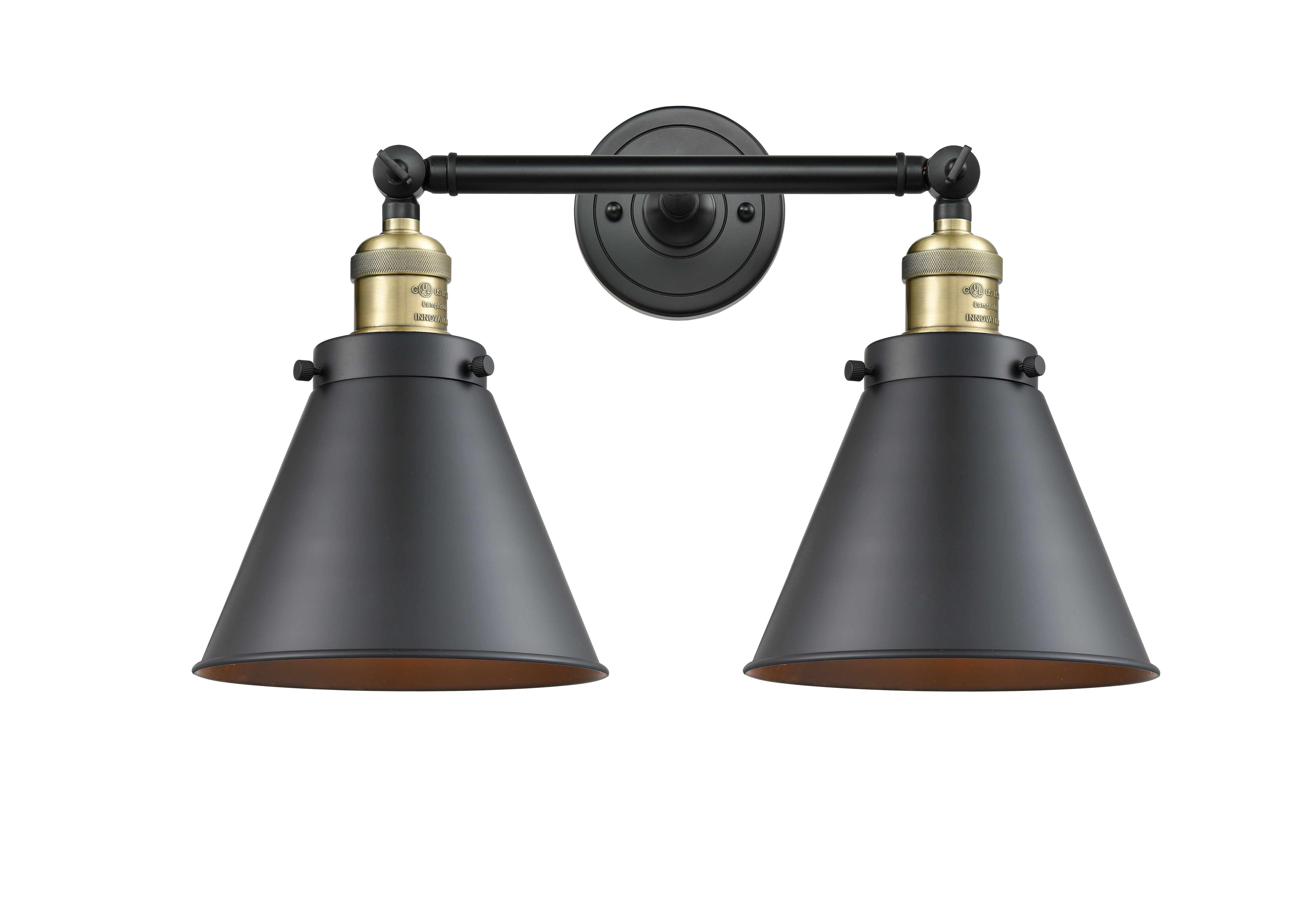 Franklin Restoration Steel Bath Vanity Light