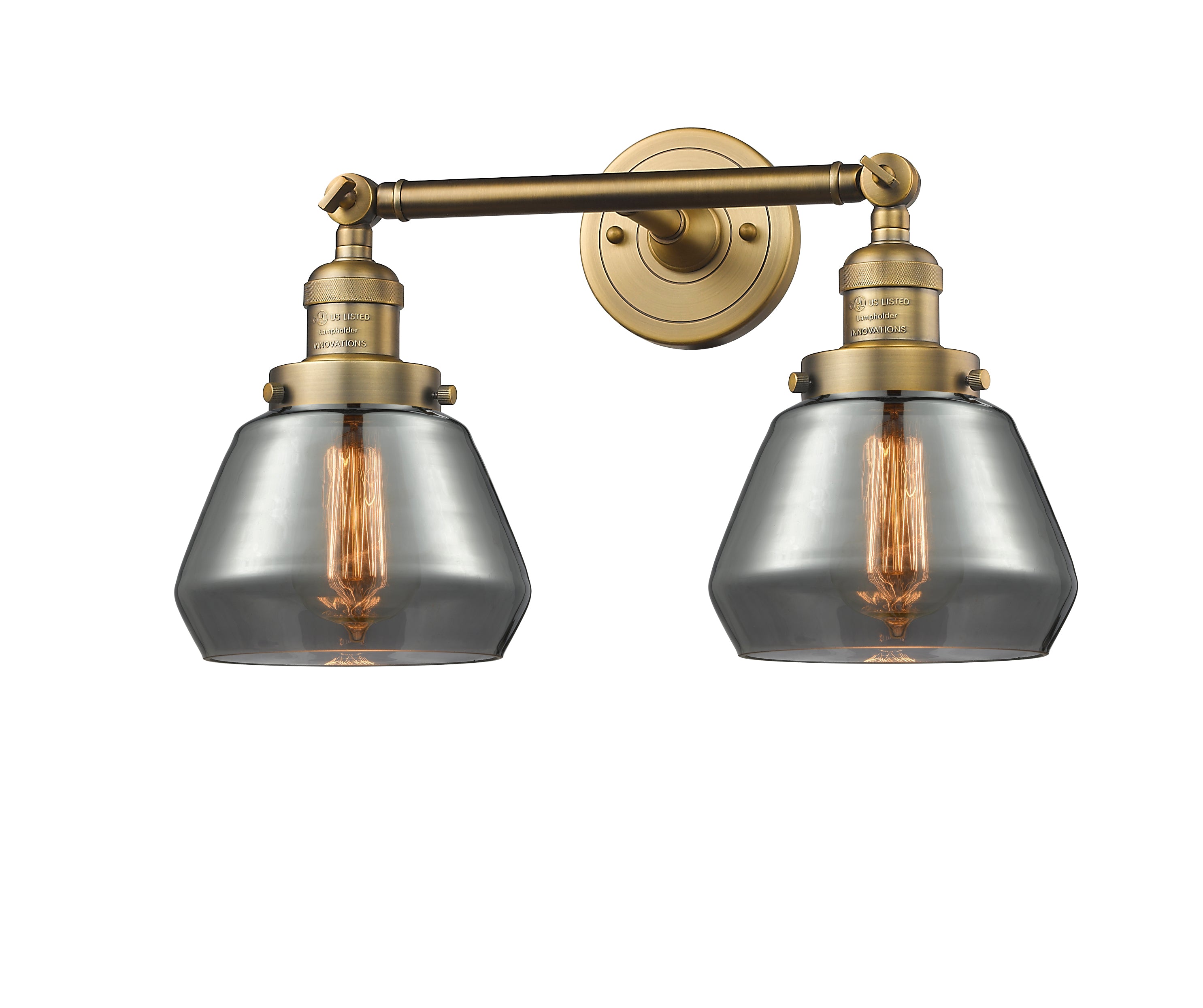 Franklin Restoration Bath Vanity Light Brass Finish