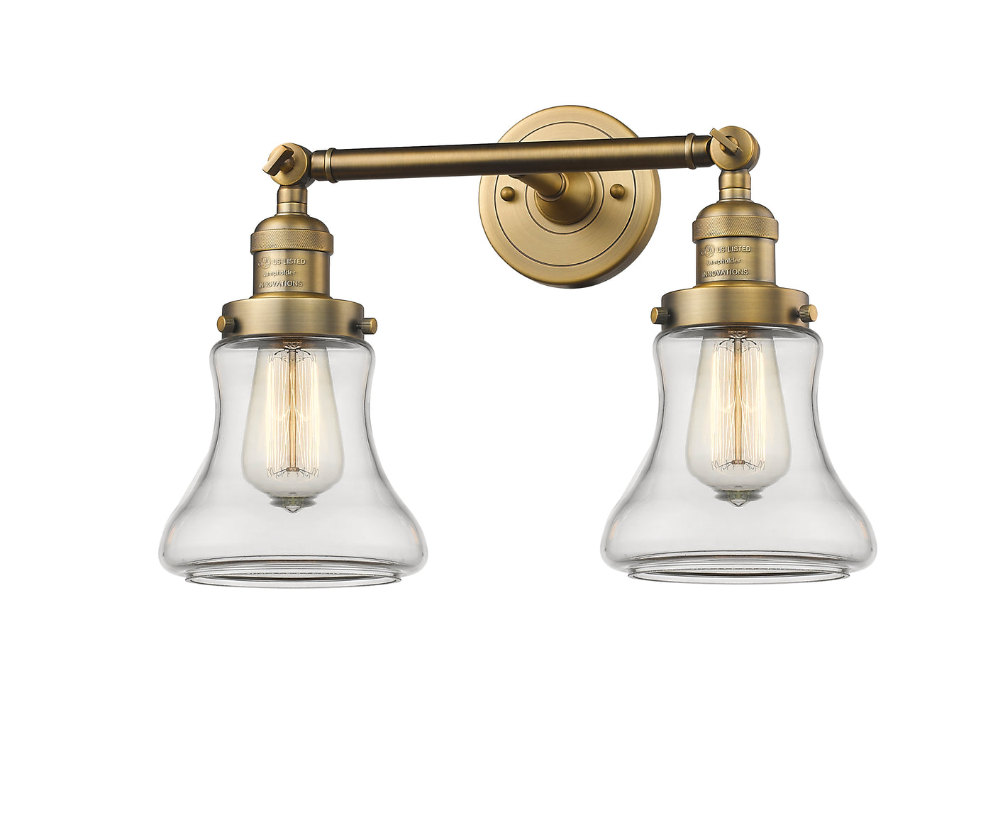 Franklin Restoration Vanity Light Cast Brass