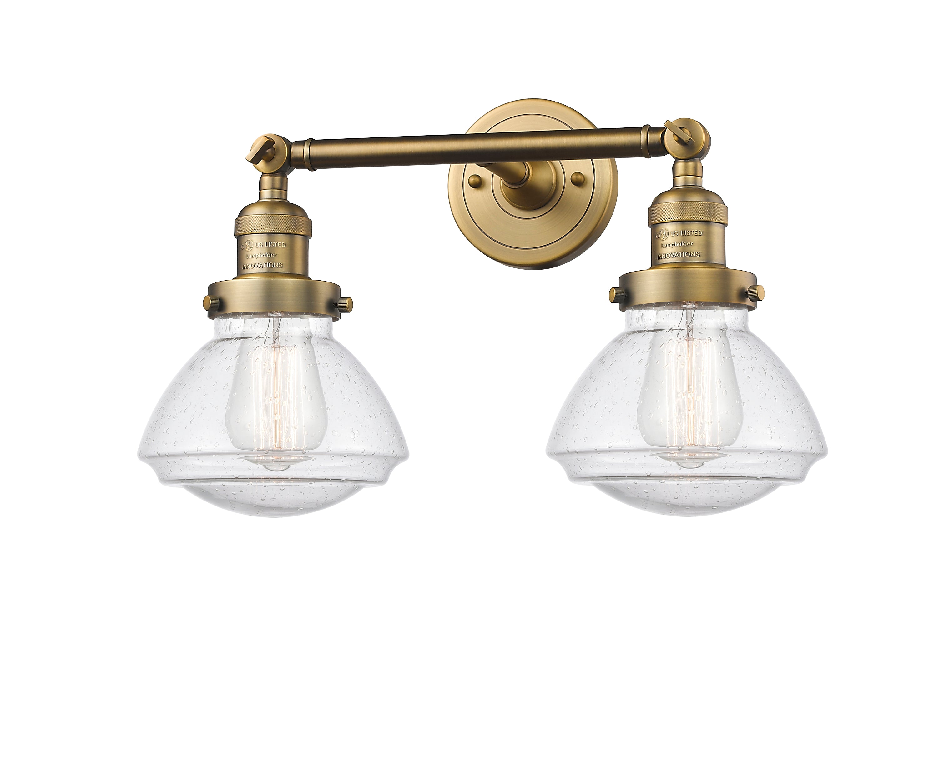 Franklin Restoration Bath Vanity Light Brass